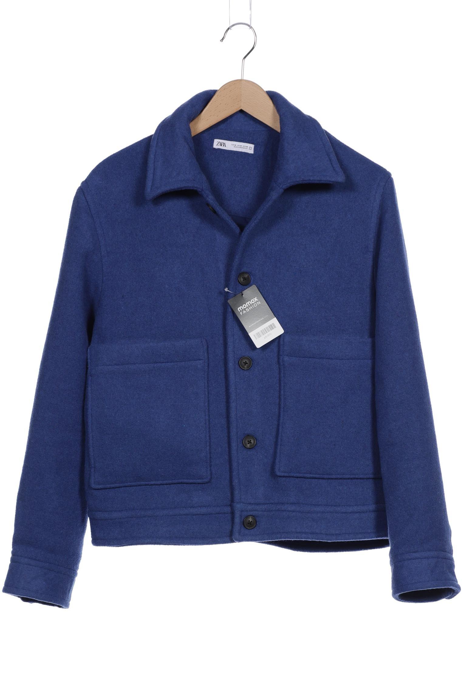 

ZARA Herren Jacke, blau
