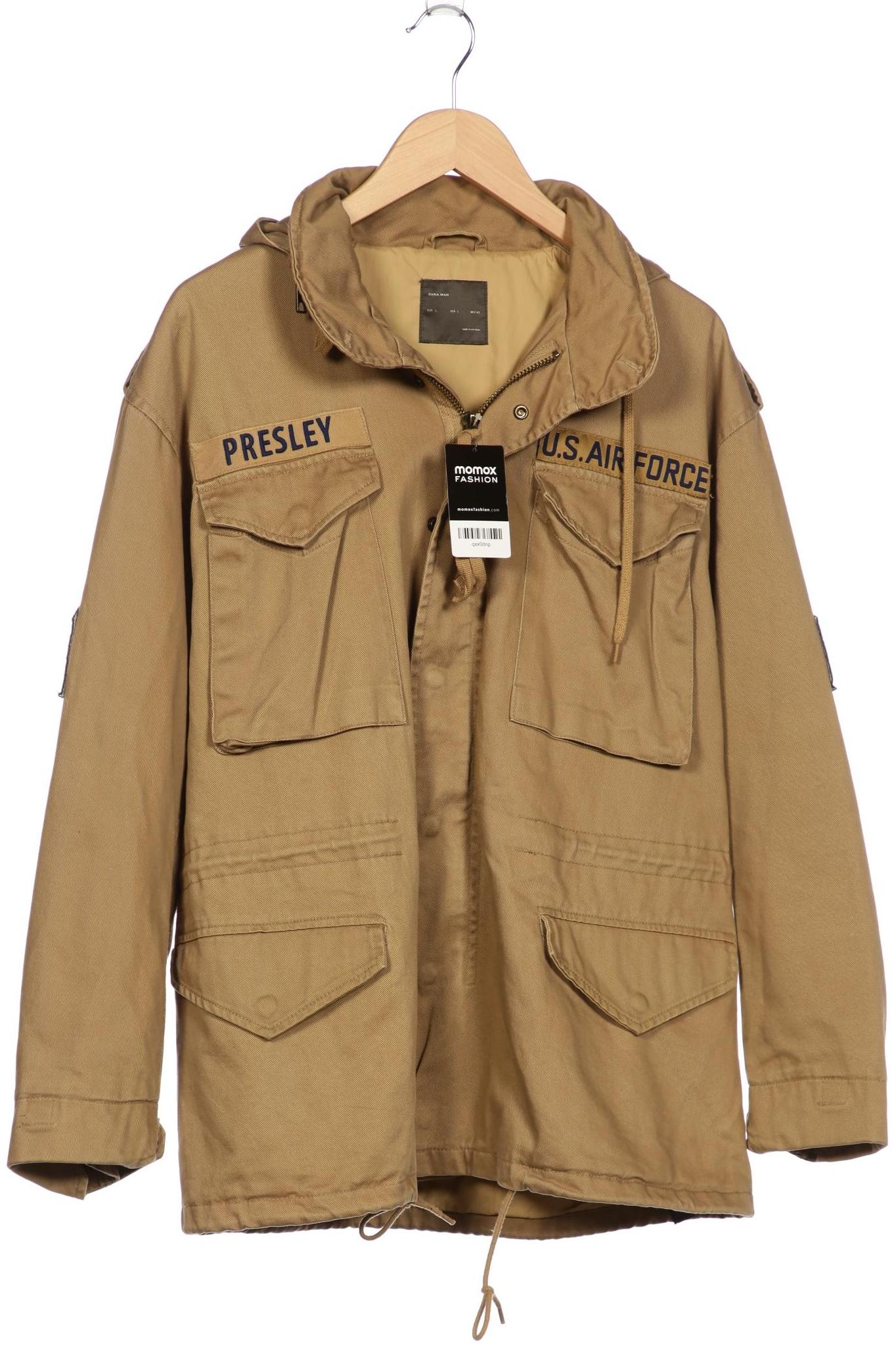 

Zara Herren Jacke, beige, Gr. 52