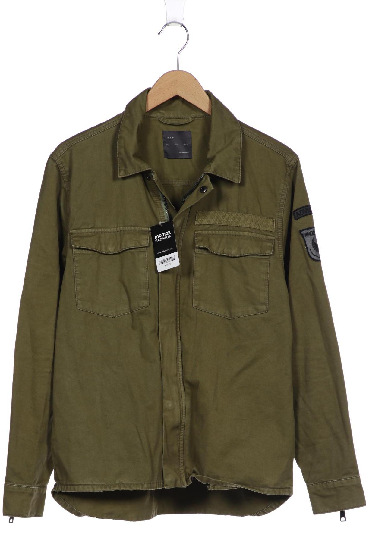 

ZARA Herren Jacke, grün