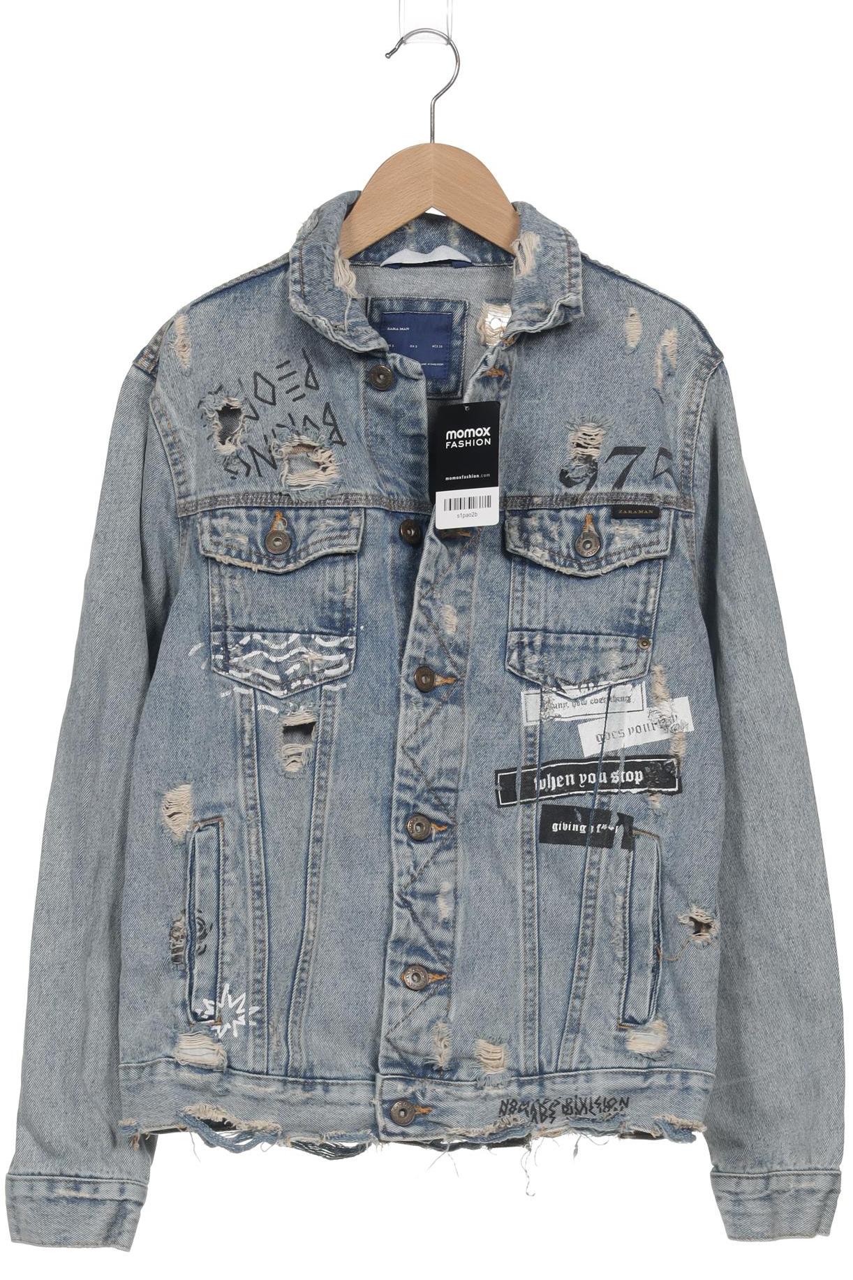 

Zara Herren Jacke, blau, Gr. 46