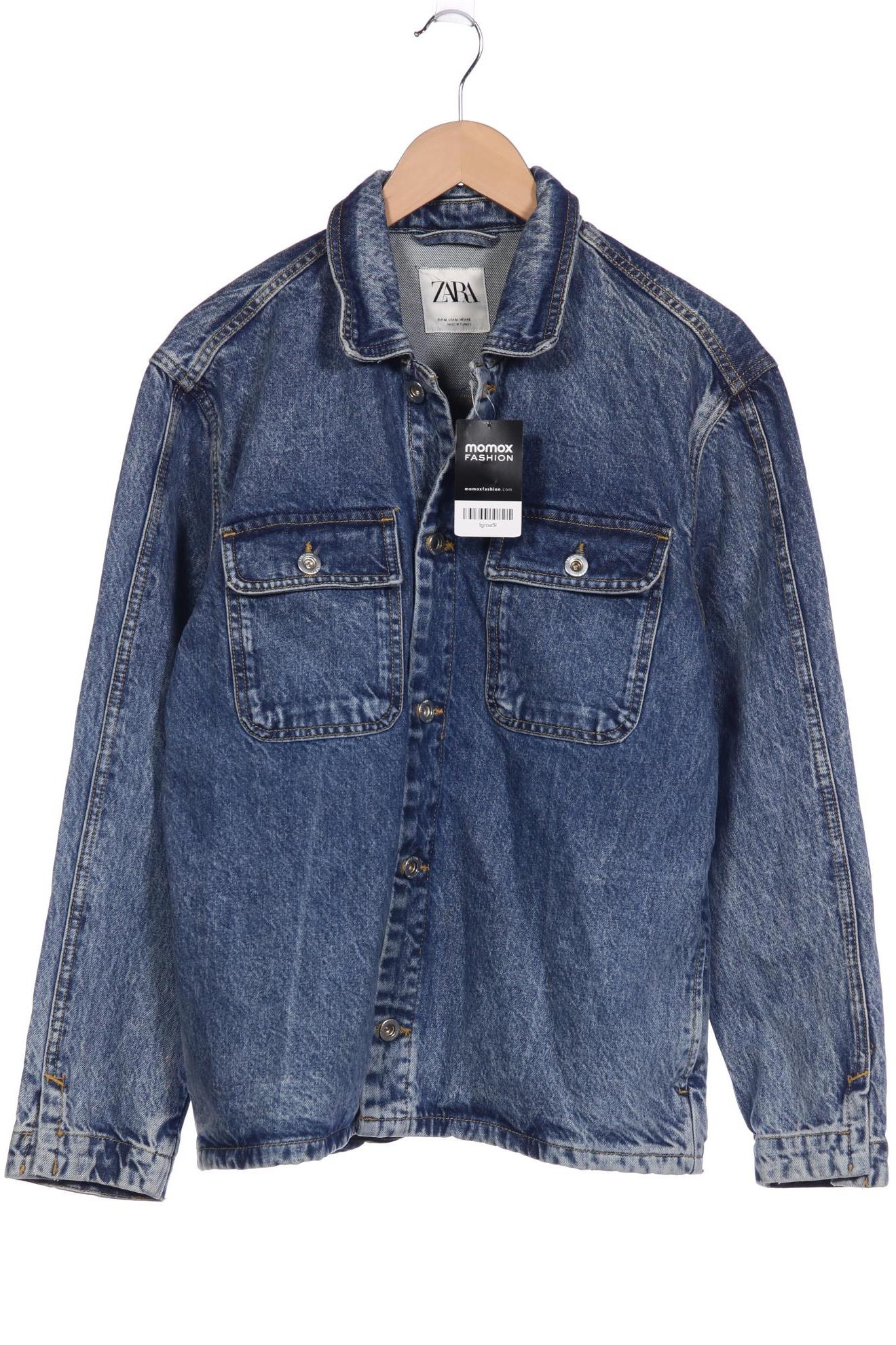 

ZARA Herren Jacke, blau