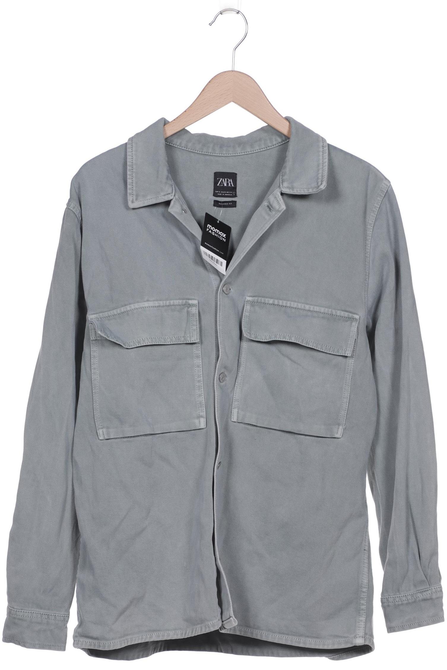 

ZARA Herren Jacke, grün