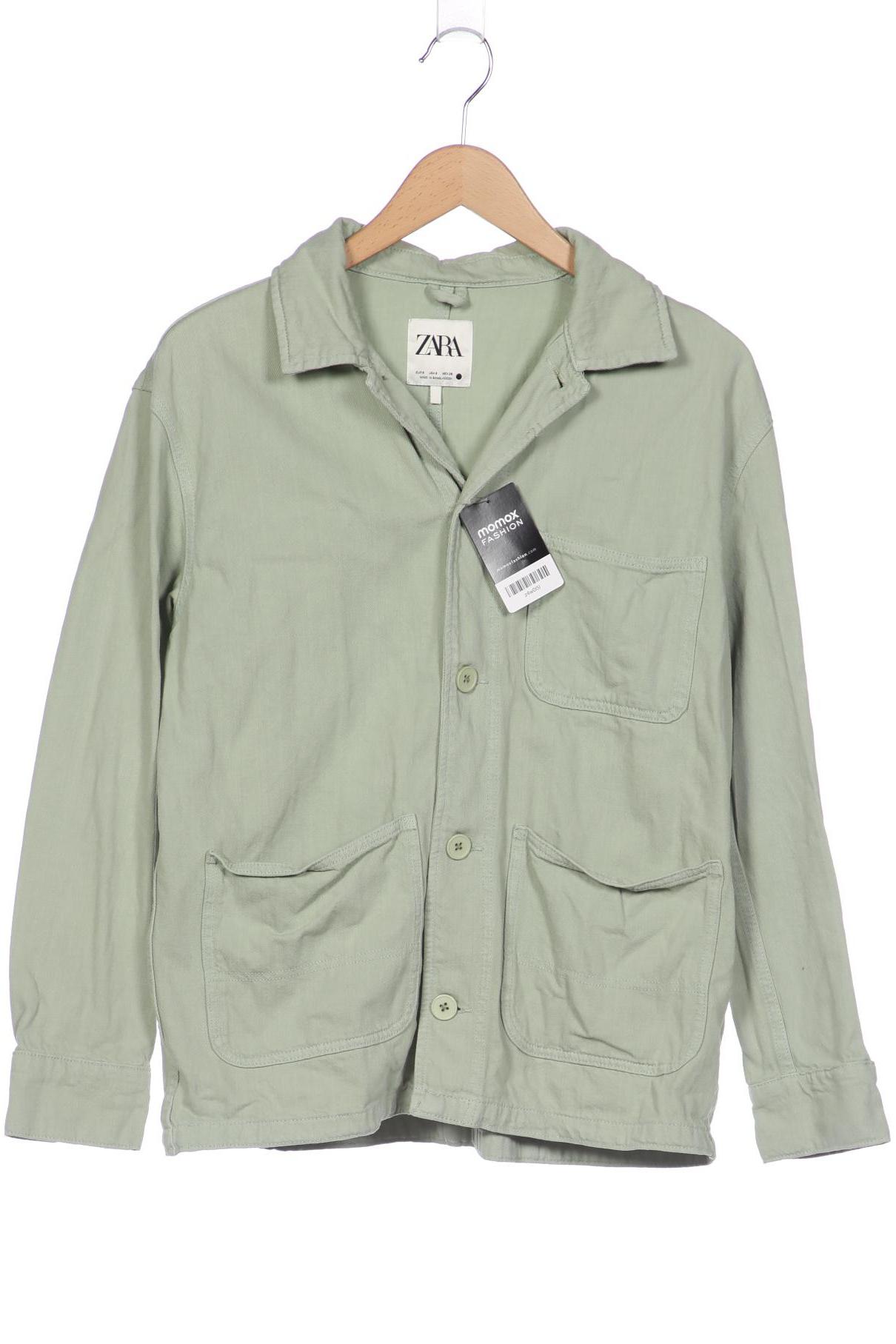 

ZARA Herren Jacke, hellgrün