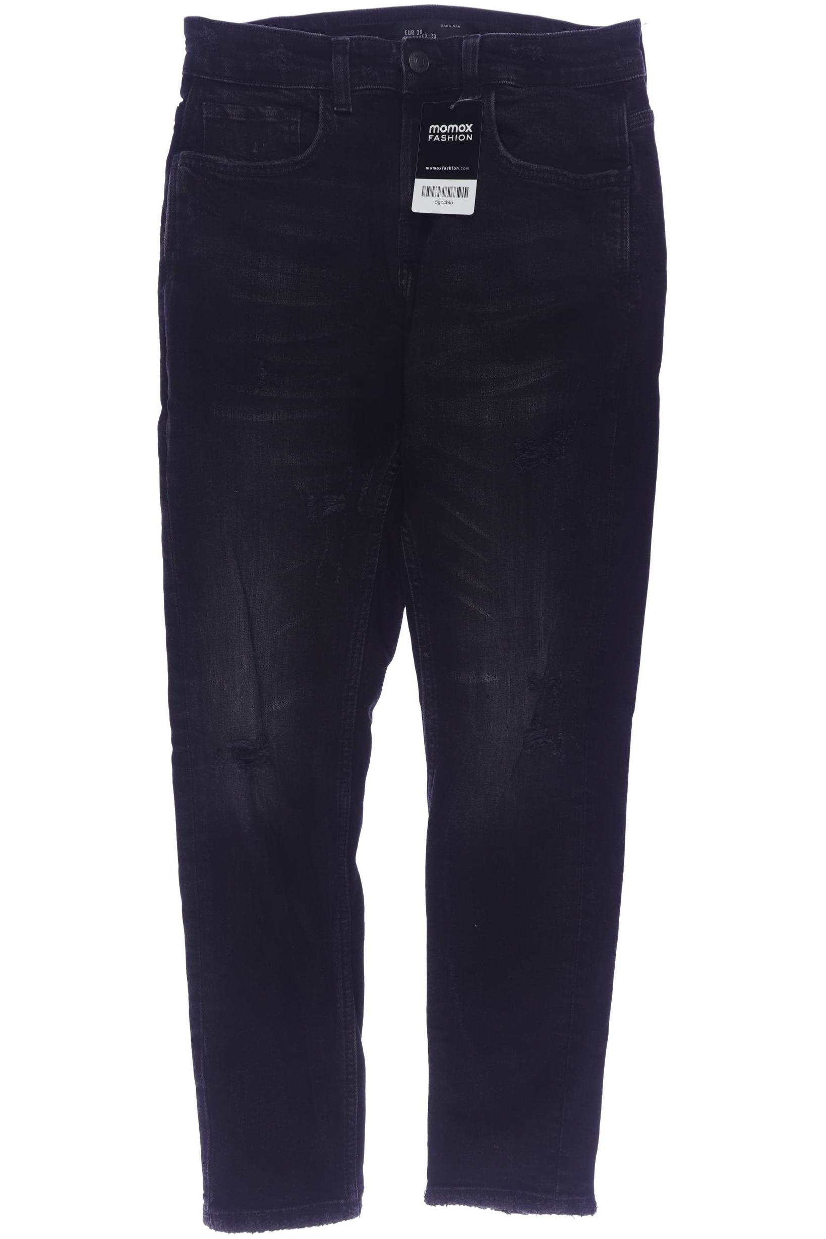 

Zara Herren Jeans, schwarz, Gr. 30