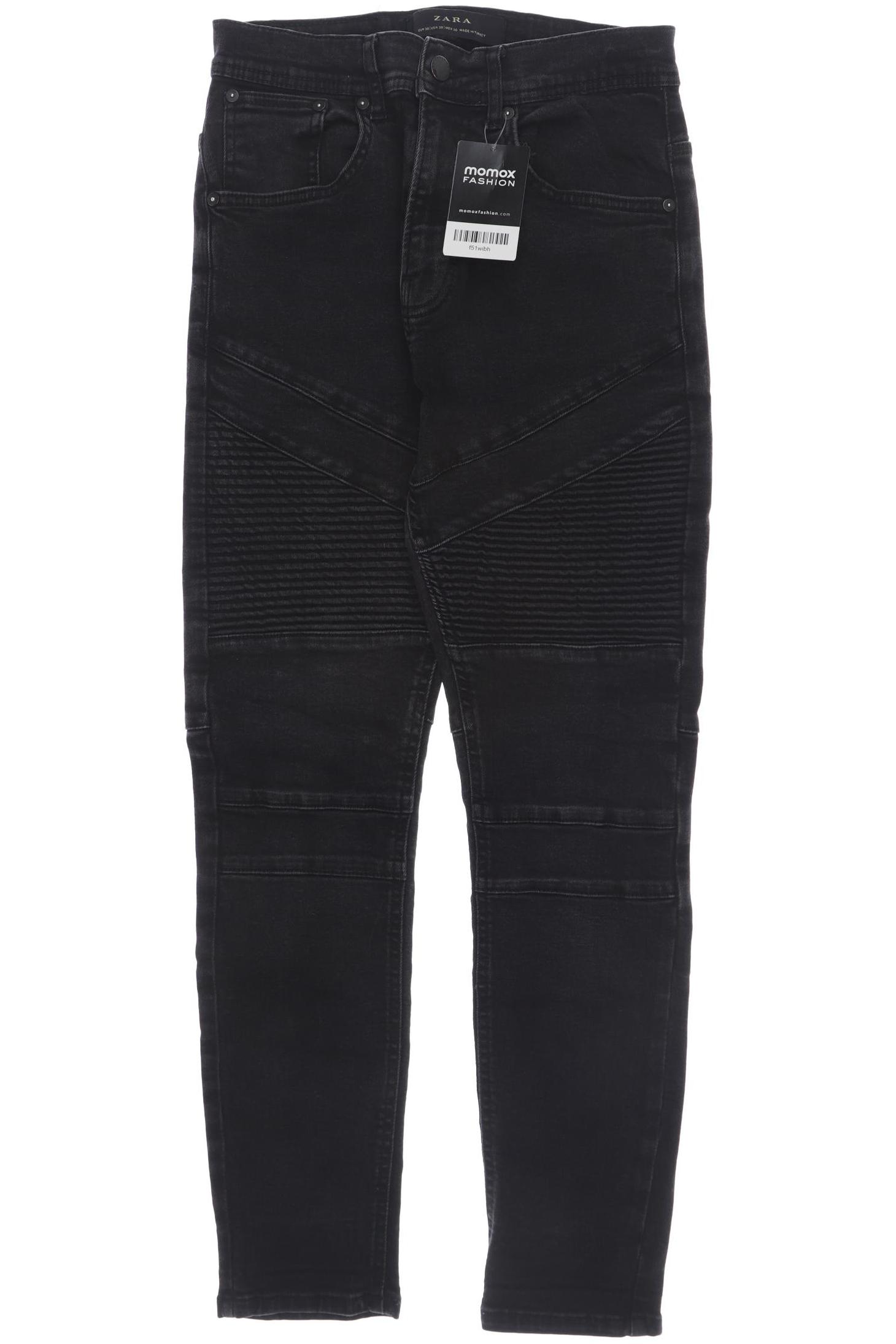 

ZARA Herren Jeans, schwarz