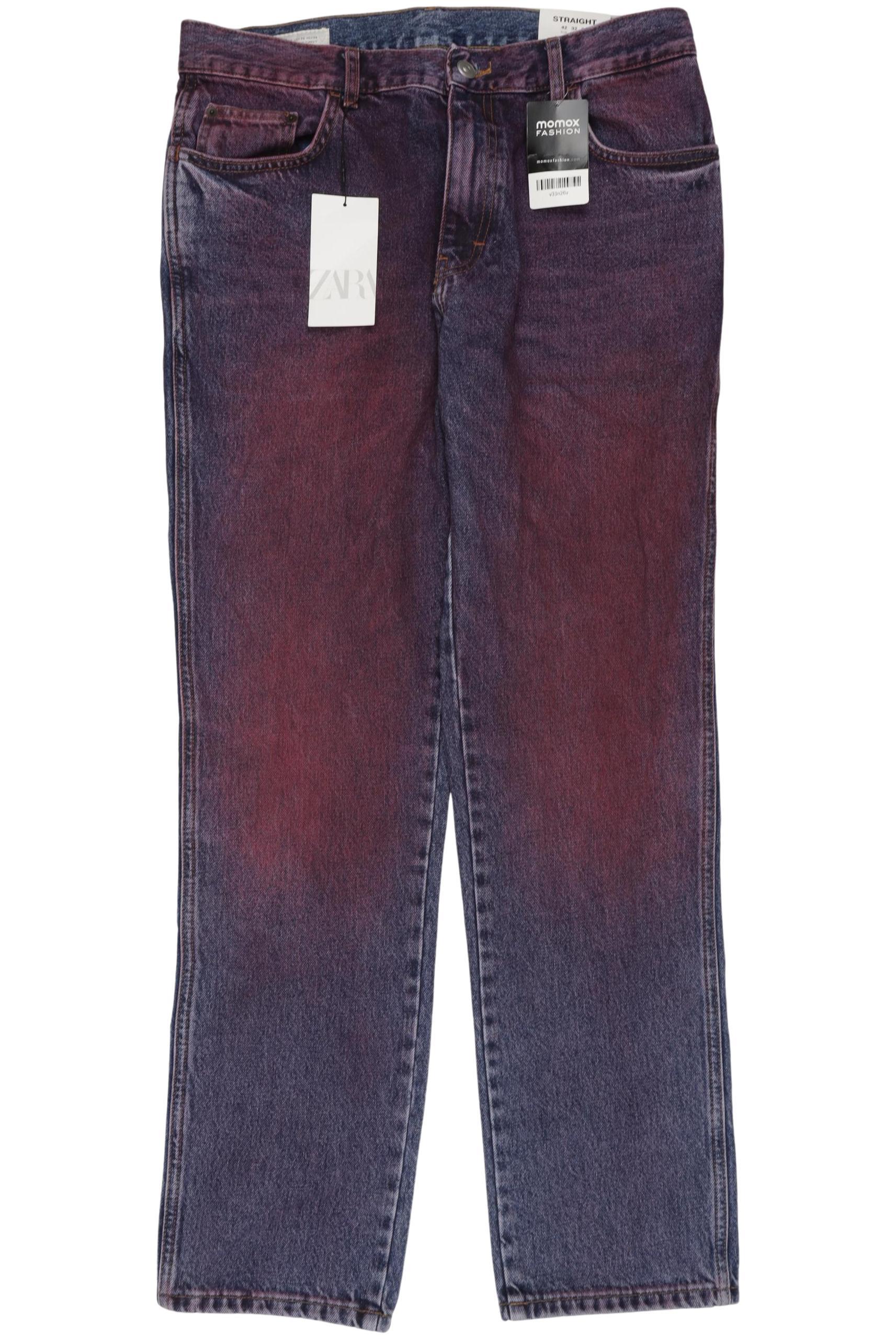 

Zara Herren Jeans, bordeaux, Gr. 32