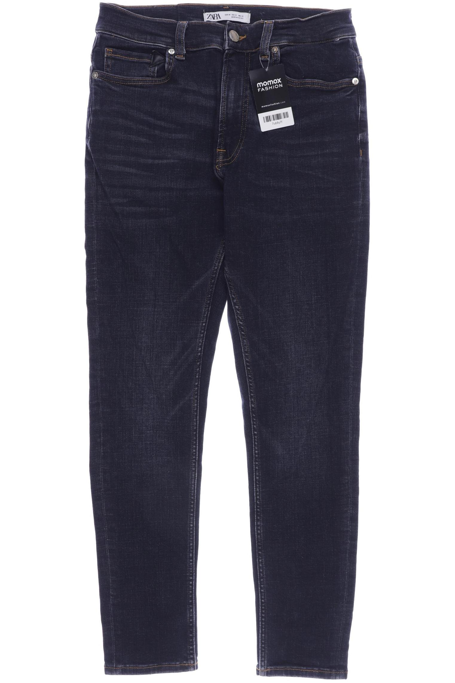 

ZARA Herren Jeans, marineblau