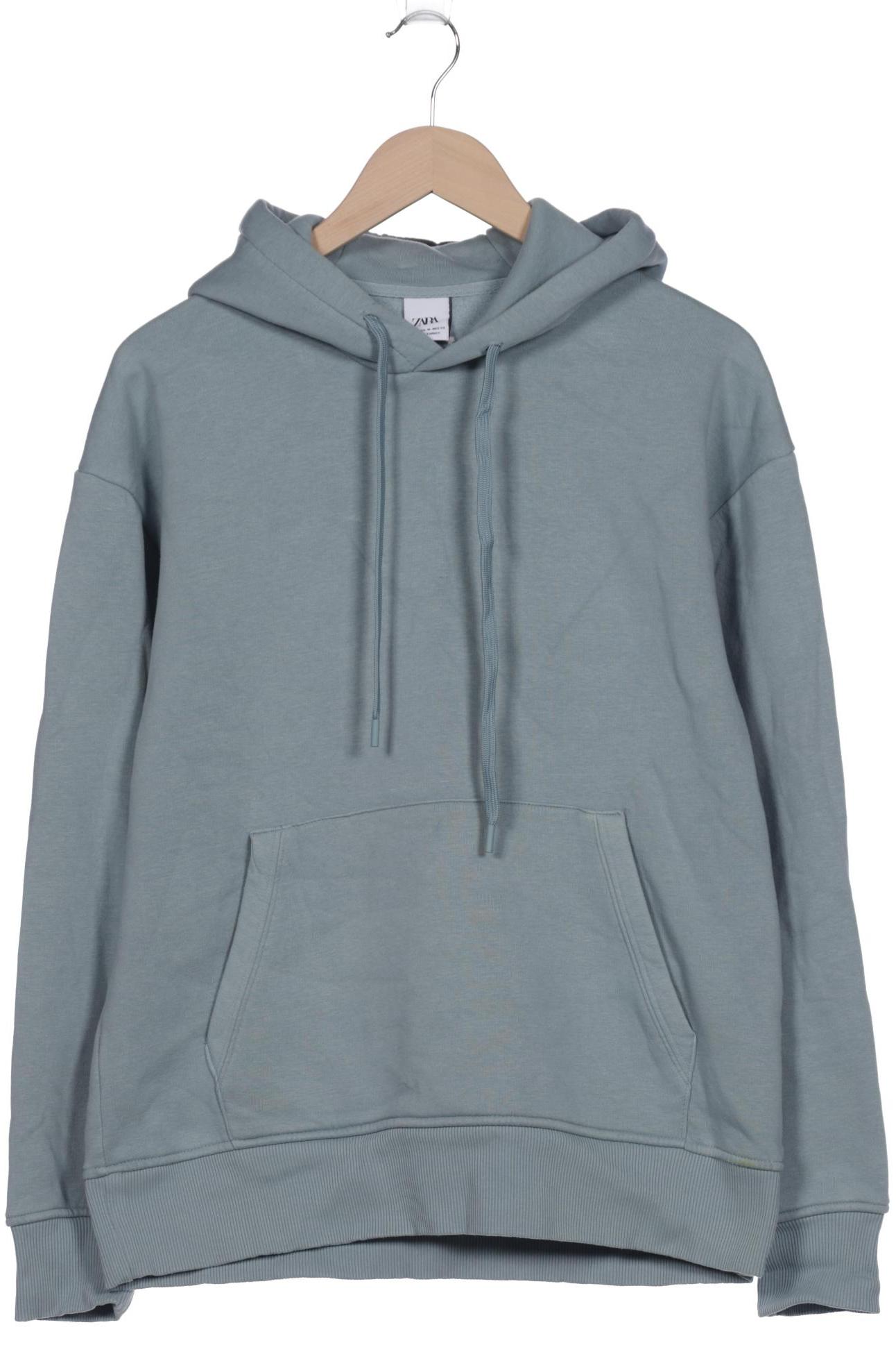 

ZARA Herren Kapuzenpullover, hellblau