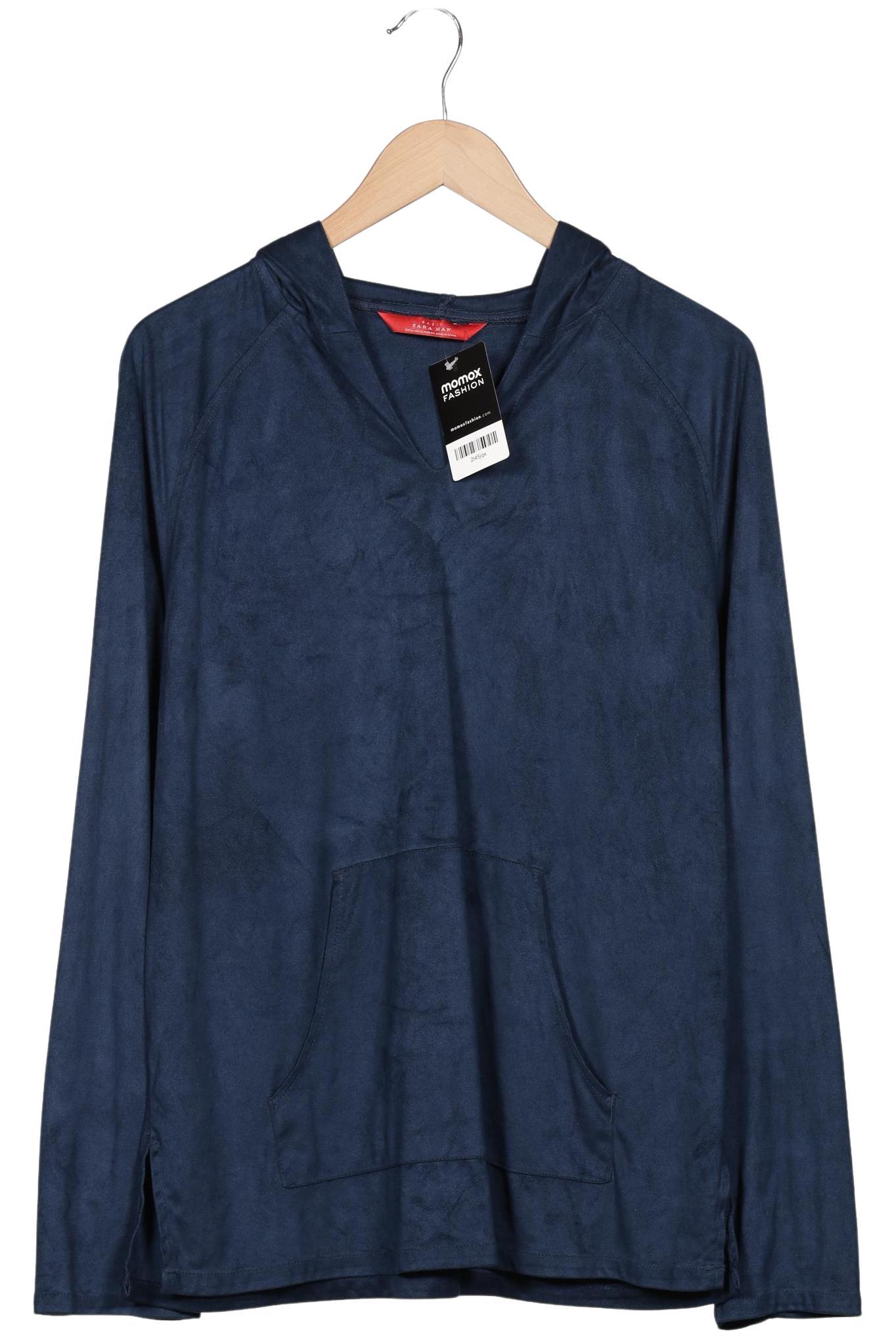 

Zara Herren Kapuzenpullover, marineblau, Gr. 54
