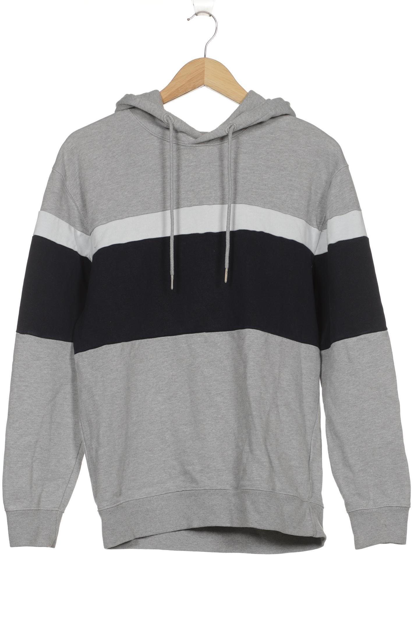 

Zara Herren Kapuzenpullover, grau, Gr. 48