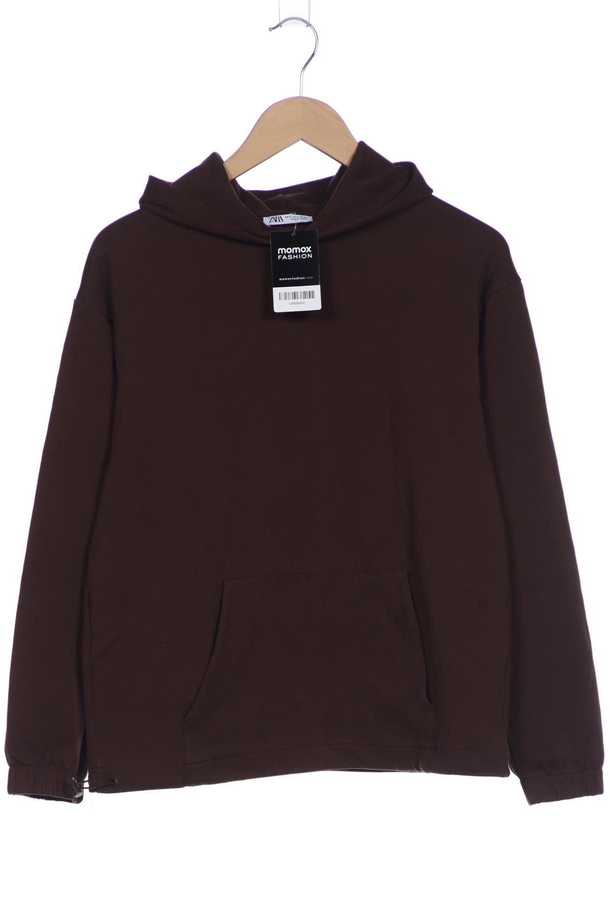 

Zara Herren Kapuzenpullover, braun, Gr. 46