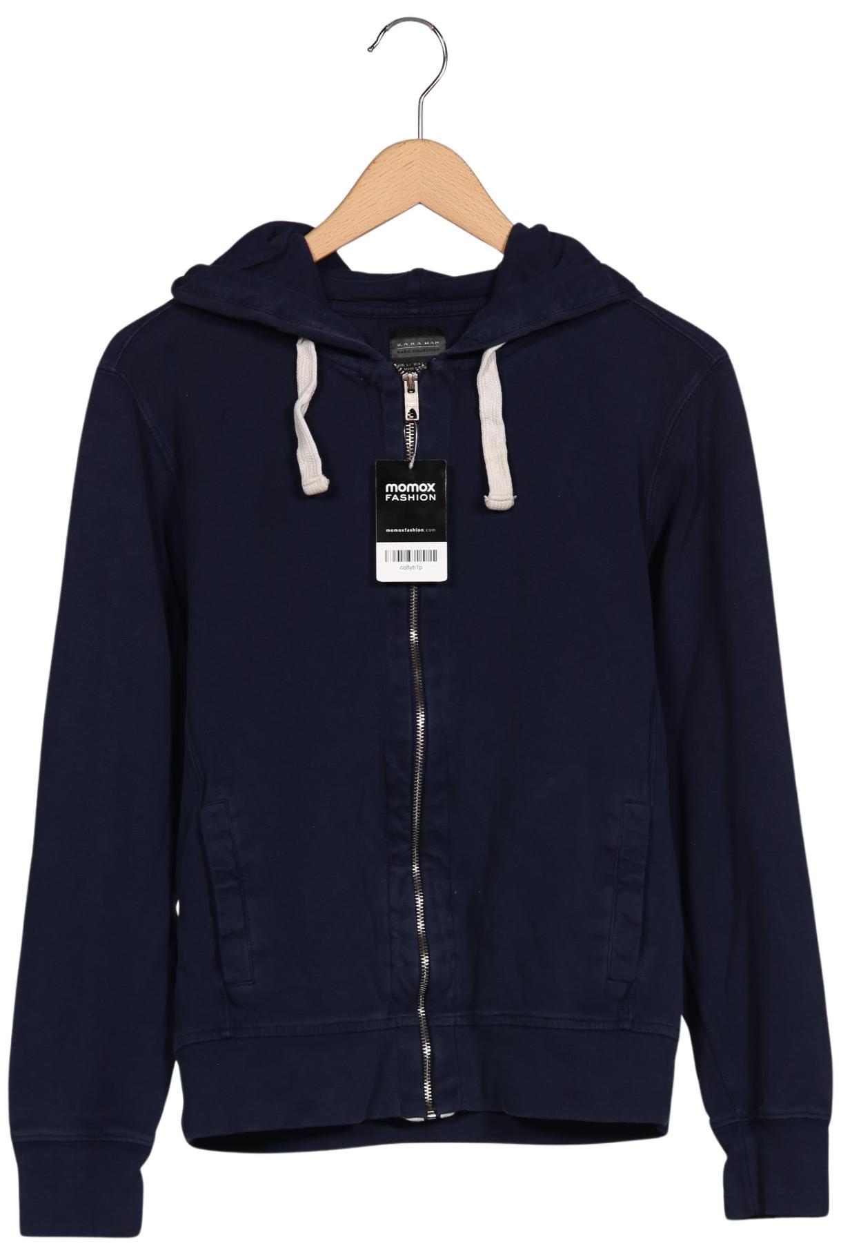 

Zara Herren Kapuzenpullover, marineblau, Gr. 52