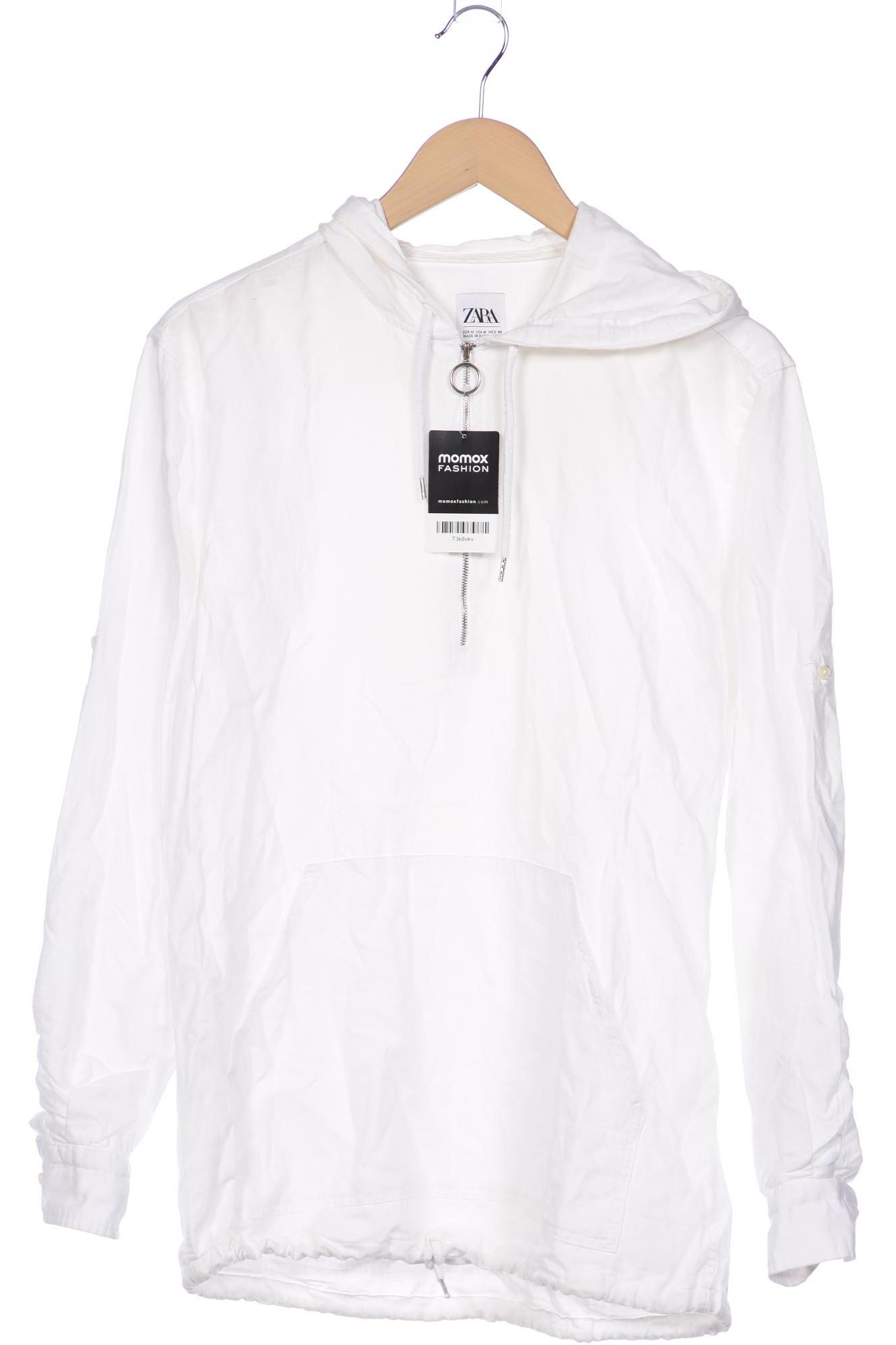 

Zara Herren Kapuzenpullover, weiß, Gr. 48