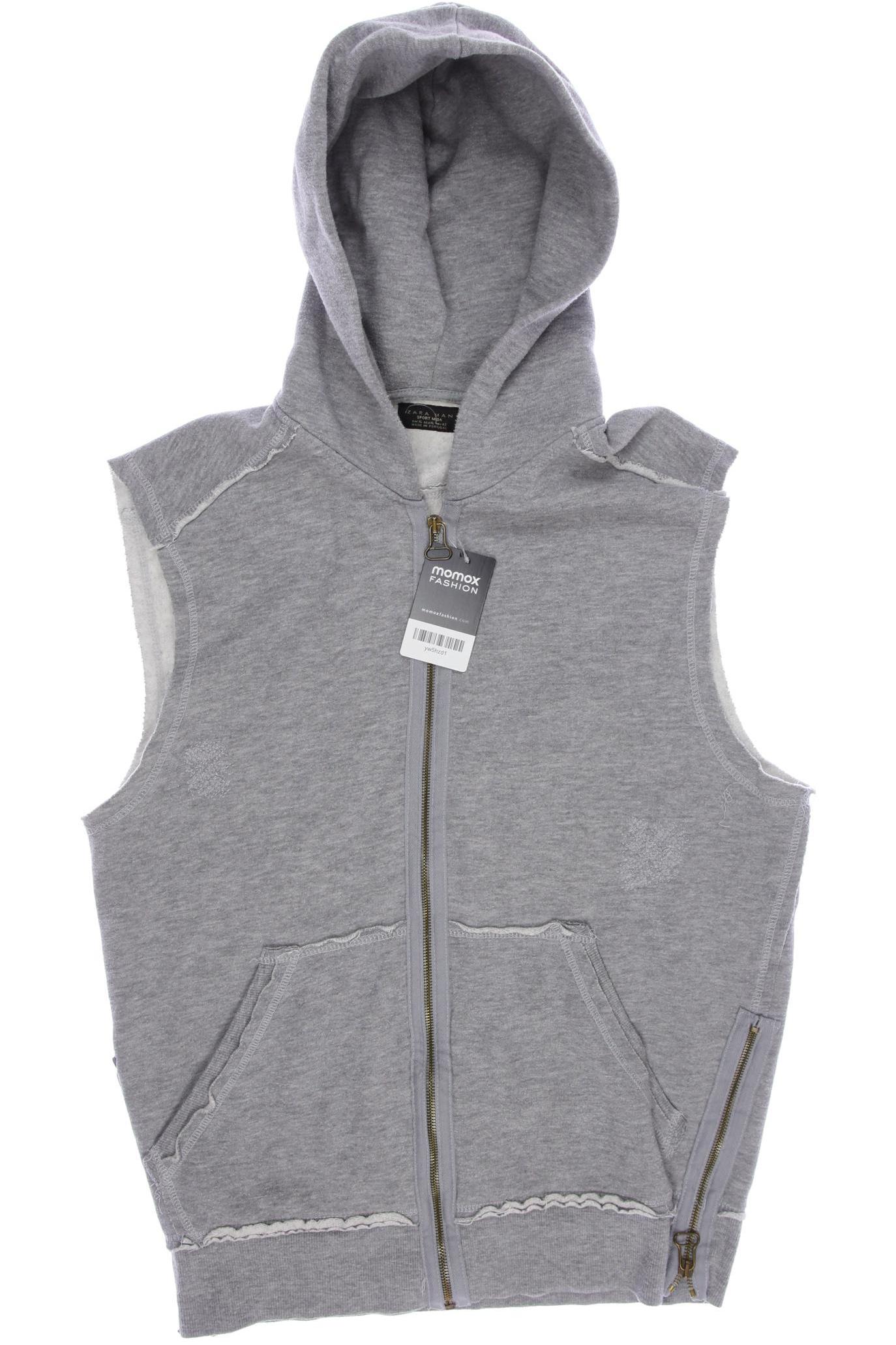 

Zara Herren Kapuzenpullover, grau, Gr. 54