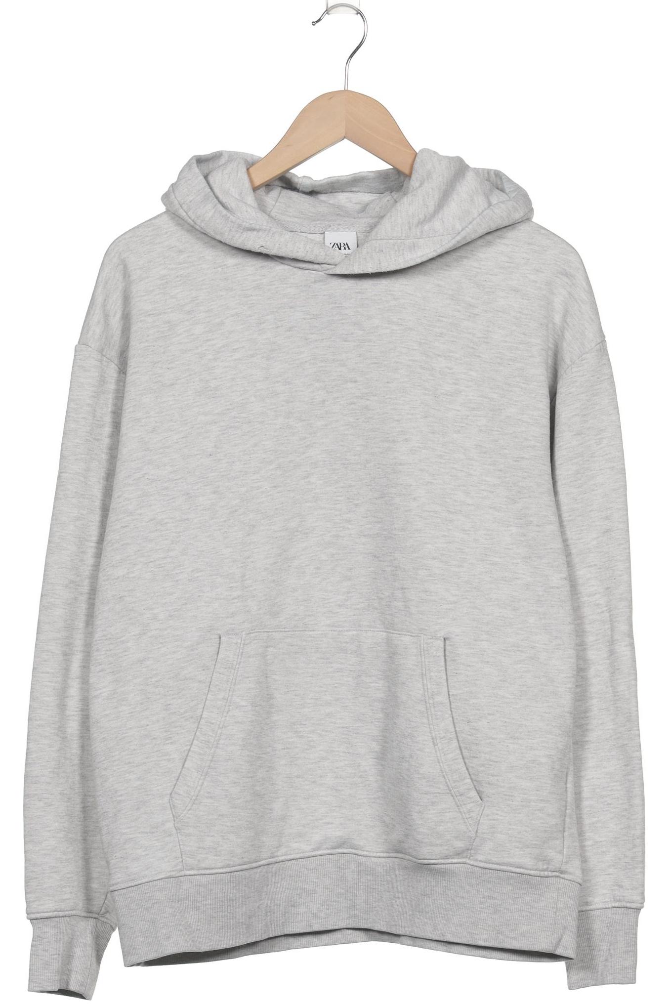 

Zara Herren Kapuzenpullover, grau, Gr. 52