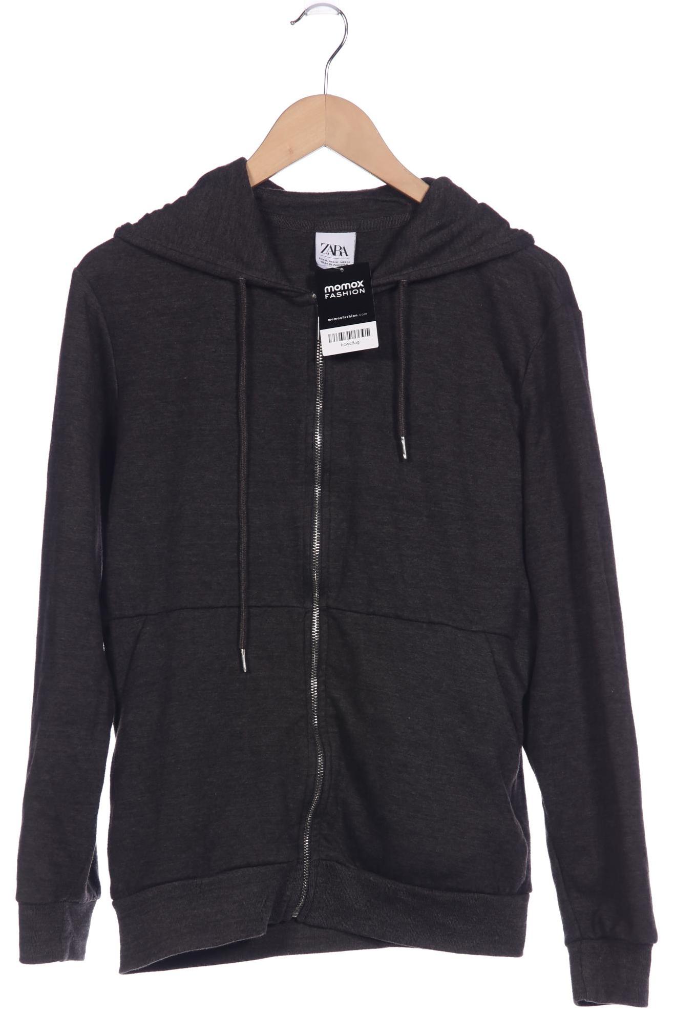 

Zara Herren Kapuzenpullover, grau, Gr. 48