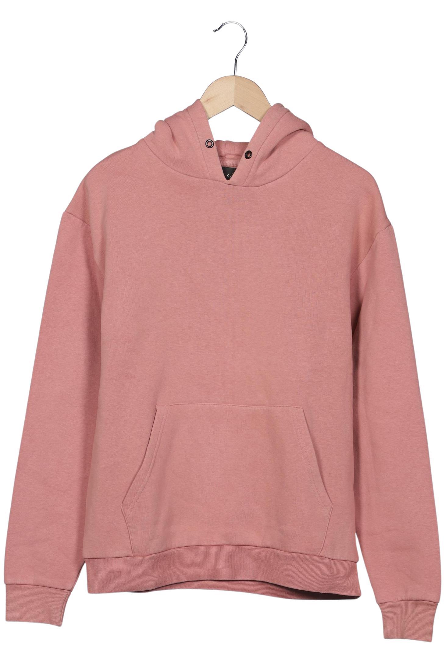 

Zara Herren Kapuzenpullover, pink, Gr. 48