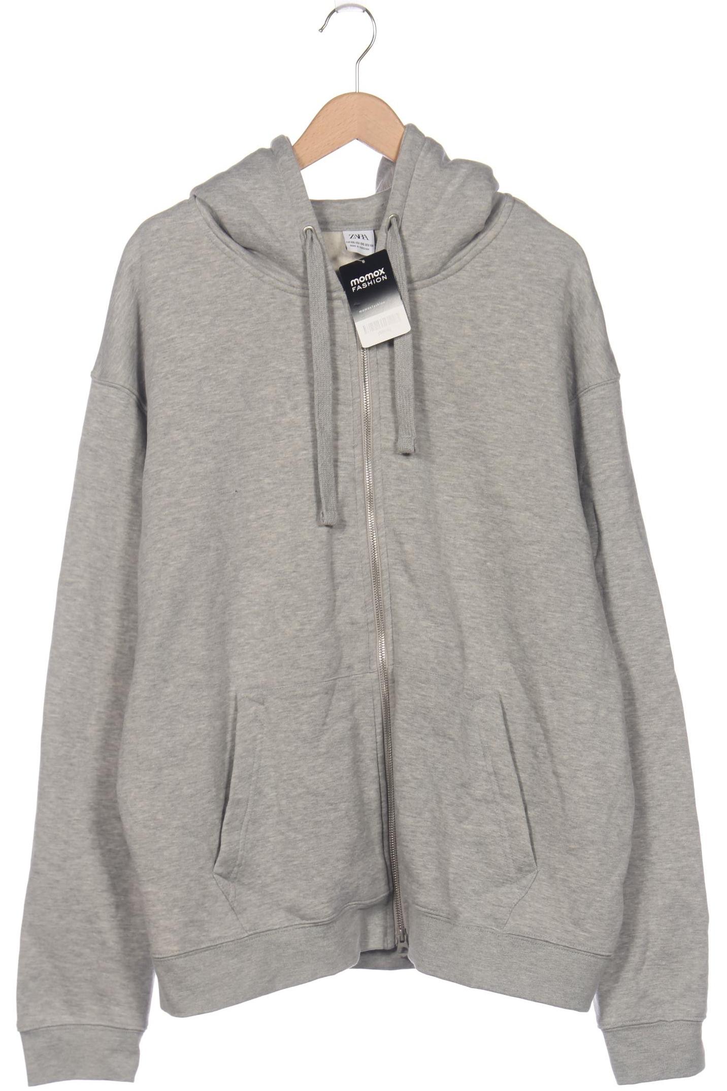 

Zara Herren Kapuzenpullover, grau, Gr. 56