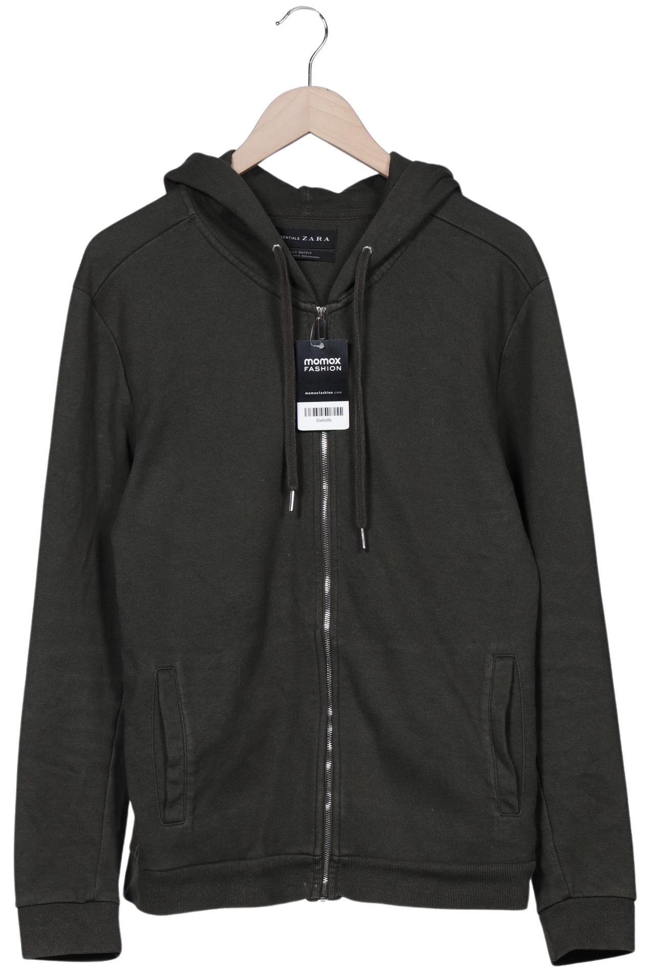 

Zara Herren Kapuzenpullover, grün, Gr. 52