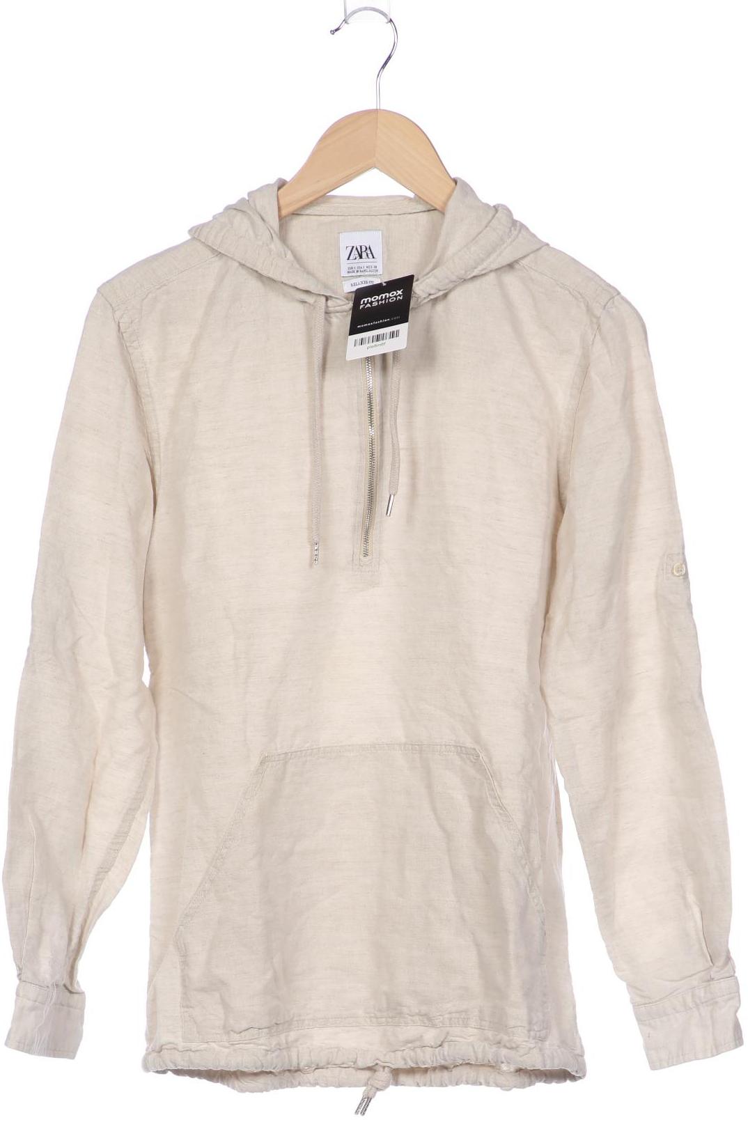 

ZARA Herren Kapuzenpullover, beige