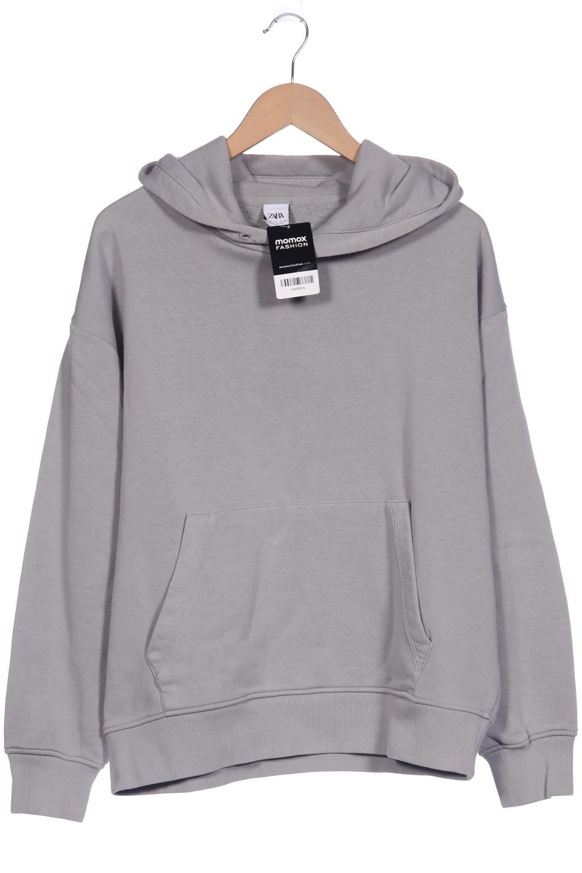 

Zara Herren Kapuzenpullover, grau, Gr. 52