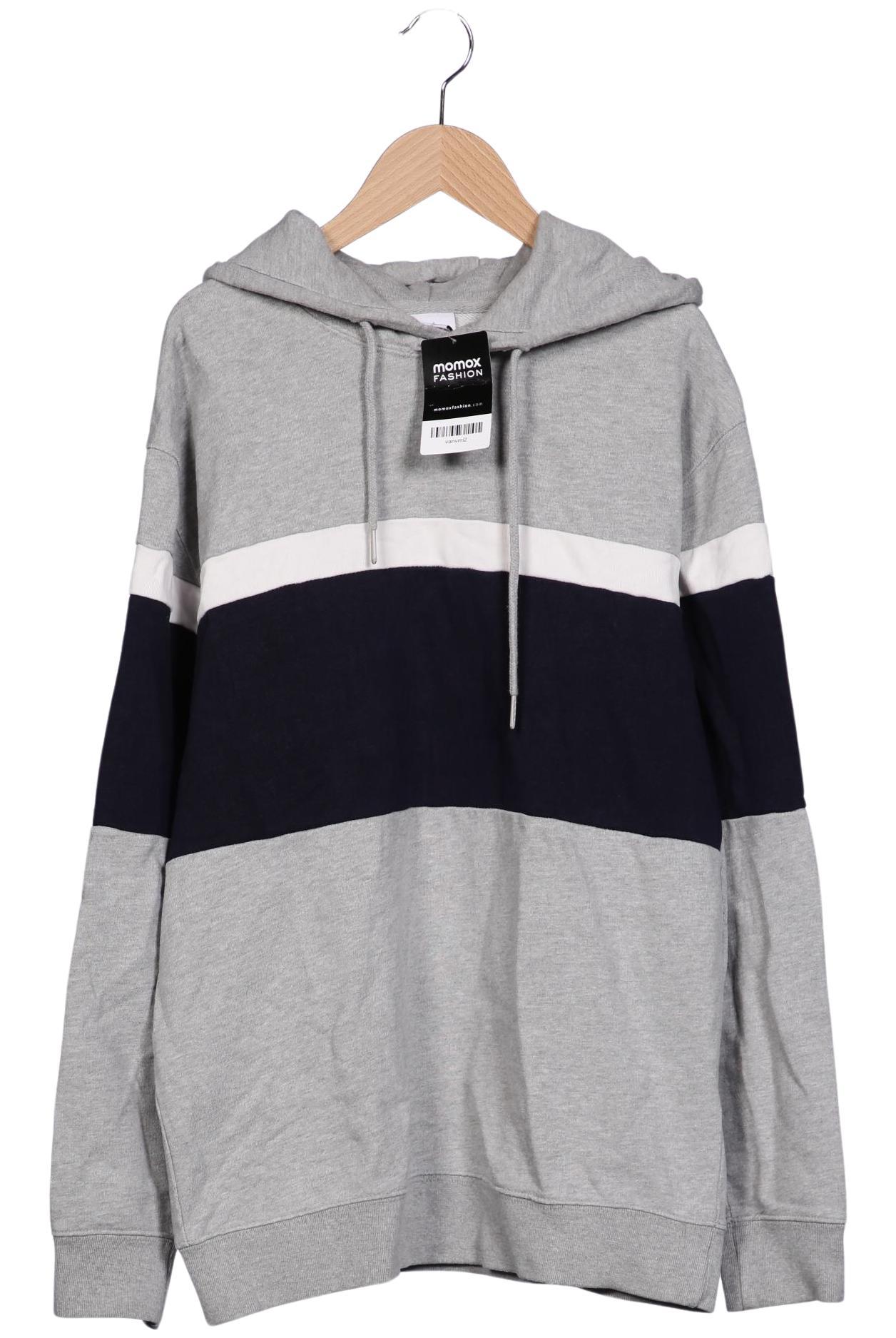 

Zara Herren Kapuzenpullover, grau, Gr. 48