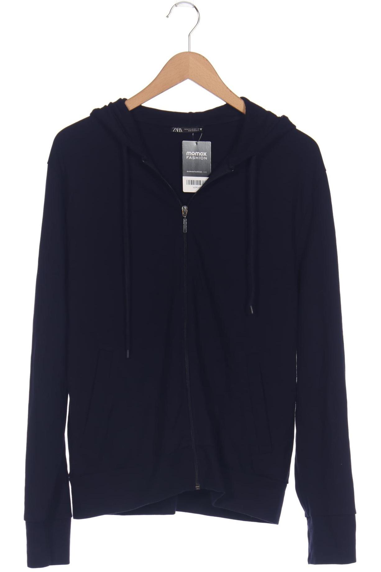 

ZARA Herren Kapuzenpullover, marineblau