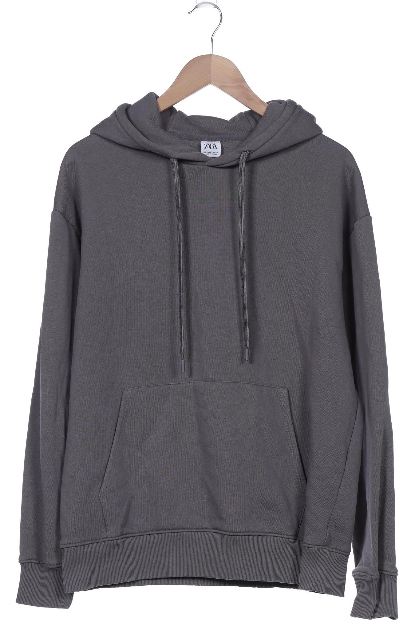 

Zara Herren Kapuzenpullover, grau, Gr. 52
