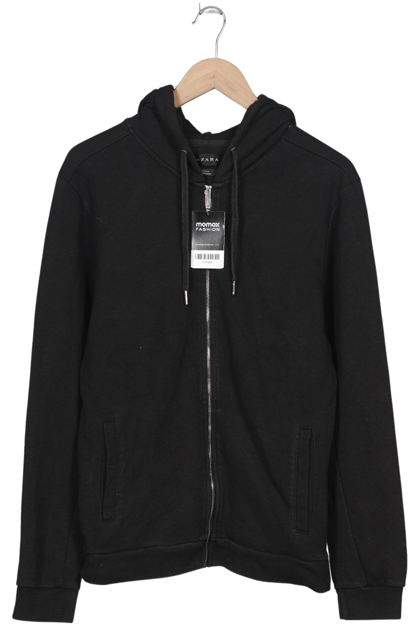 Thumbnail - Zara Herren Kapuzenpullover, schwarz, Gr. 48