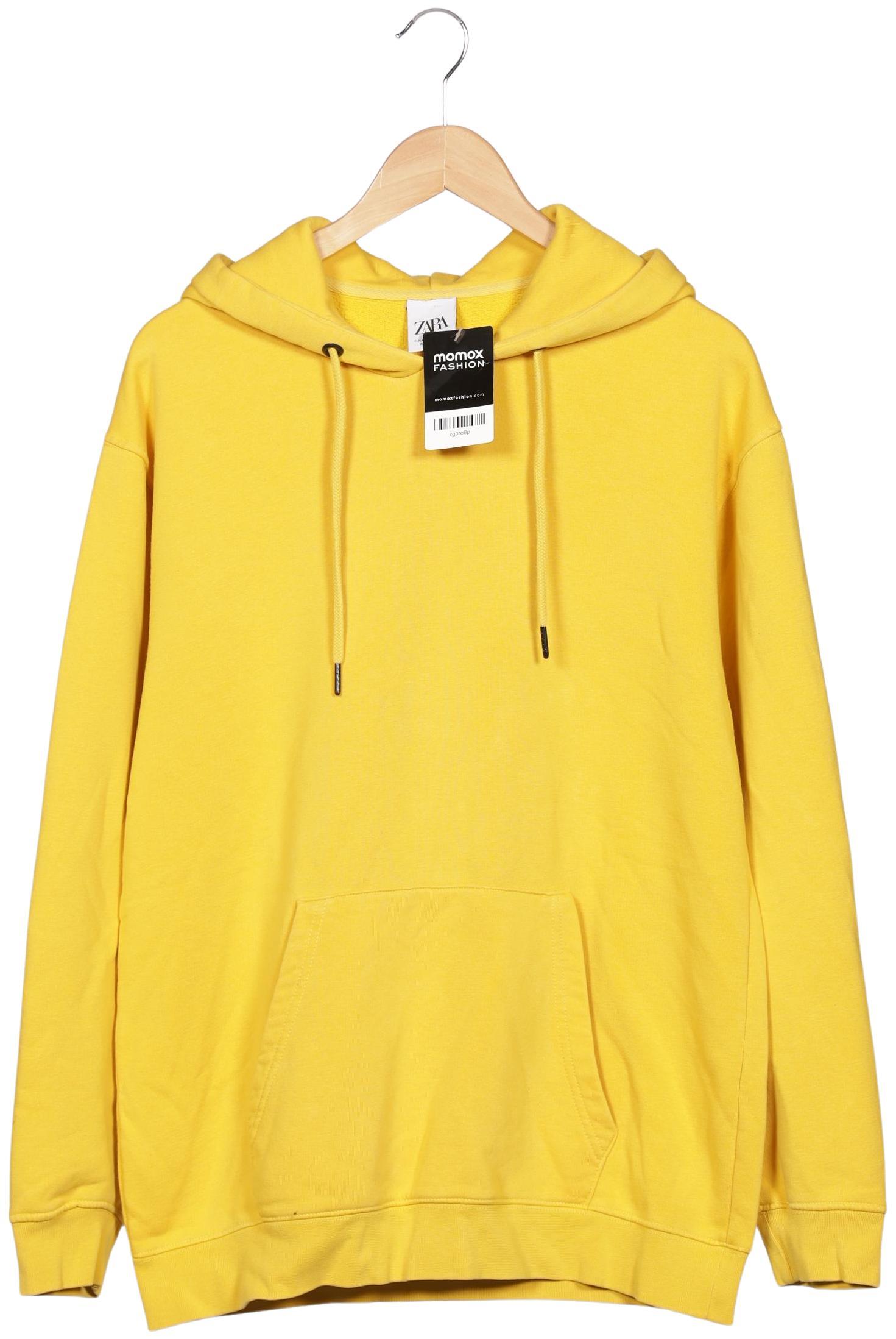 Thumbnail - Zara Herren Kapuzenpullover, gelb, Gr. 48