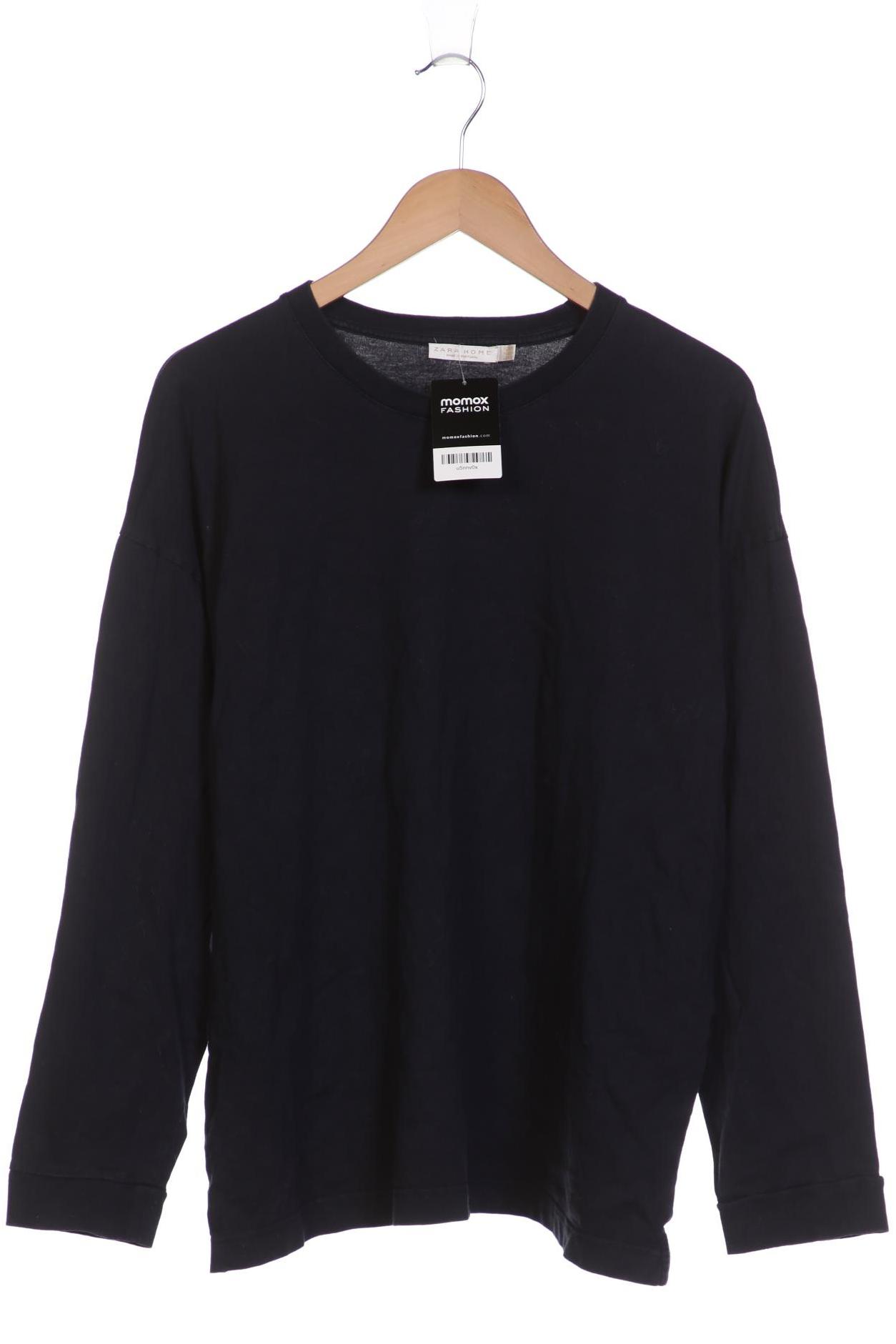 

Zara Herren Langarmshirt, marineblau, Gr. 48