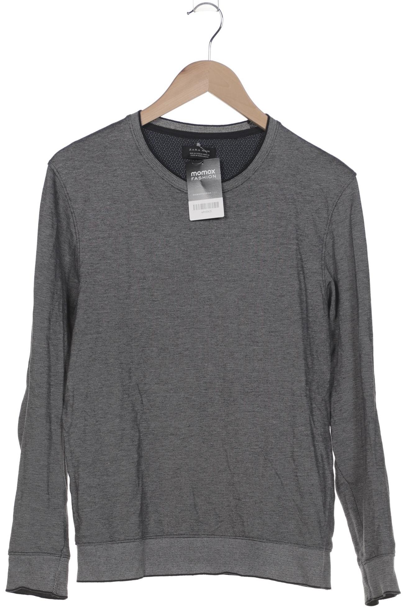 

Zara Herren Langarmshirt, grau, Gr. 48
