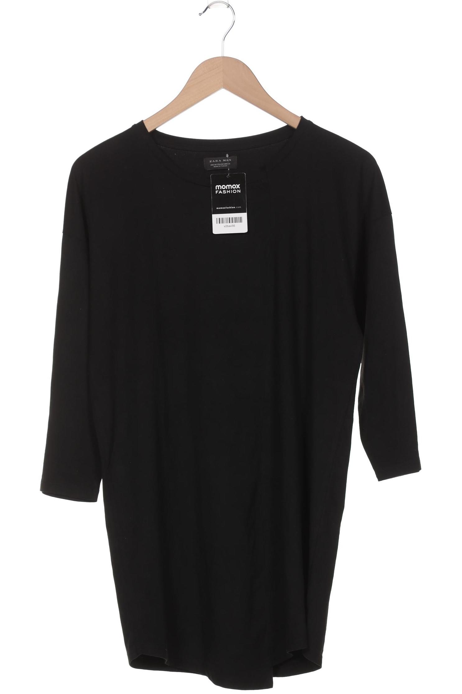 

Zara Herren Langarmshirt, schwarz, Gr. 48
