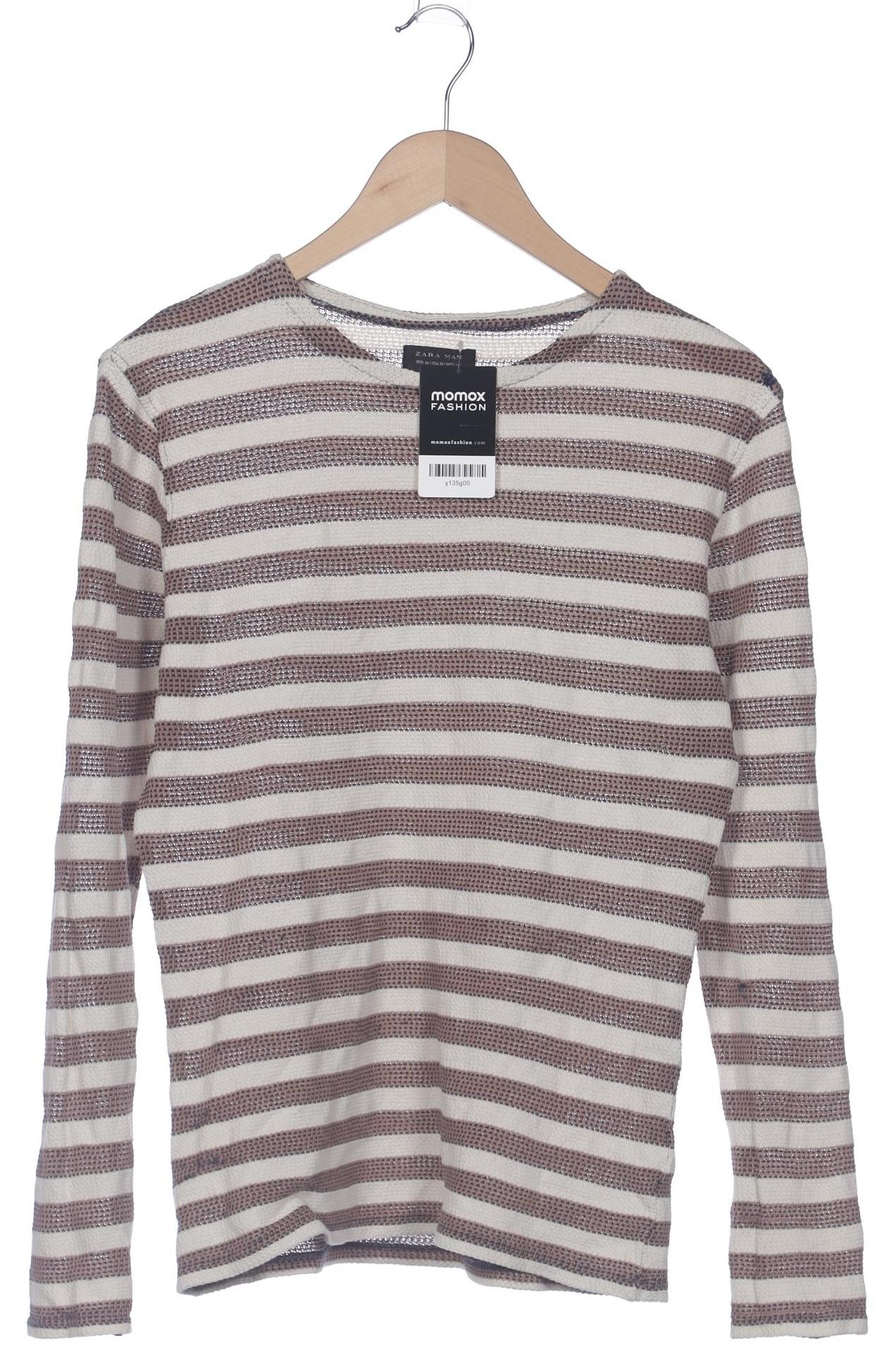 

Zara Herren Langarmshirt, braun, Gr. 48