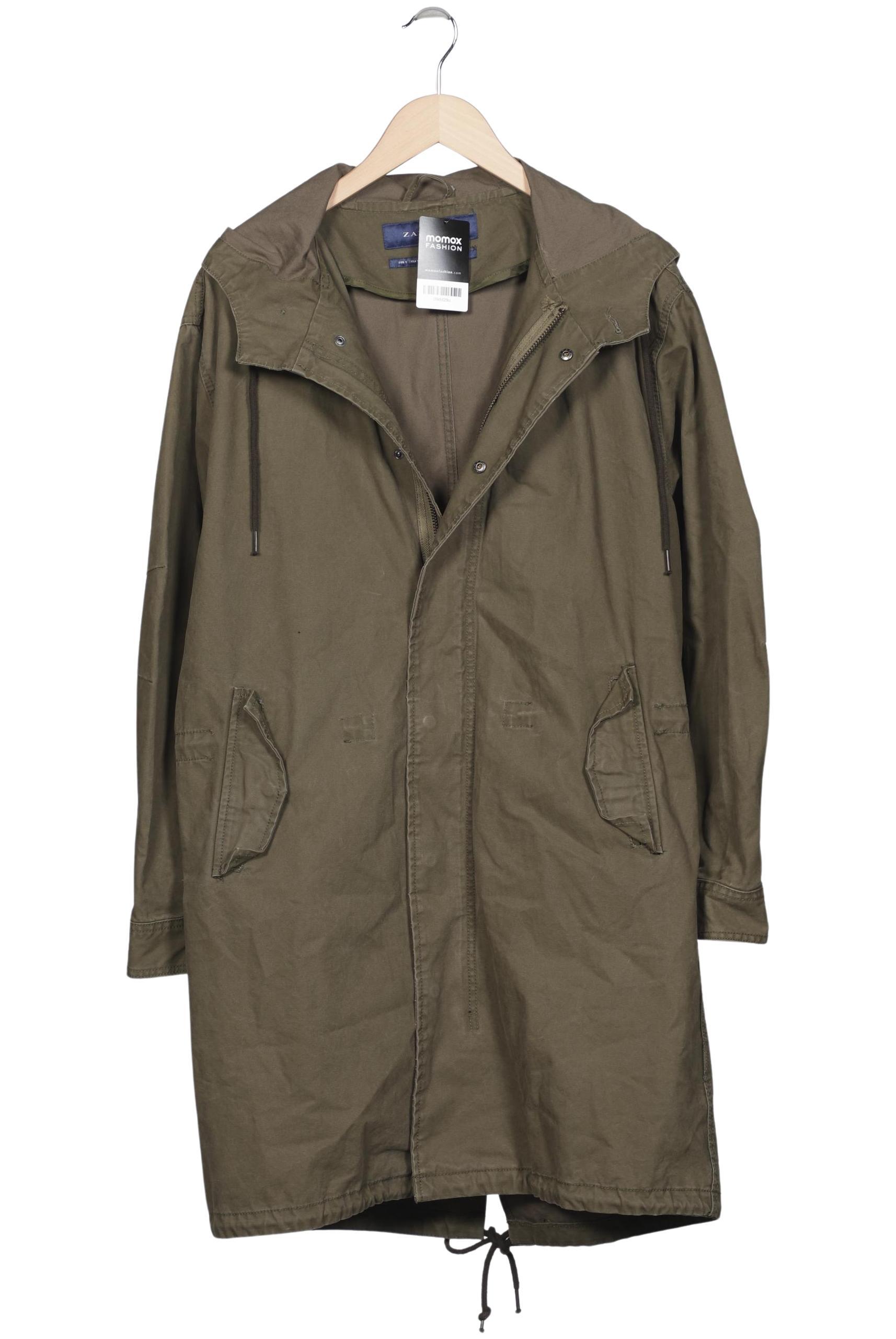

Zara Herren Mantel, grün, Gr. 46