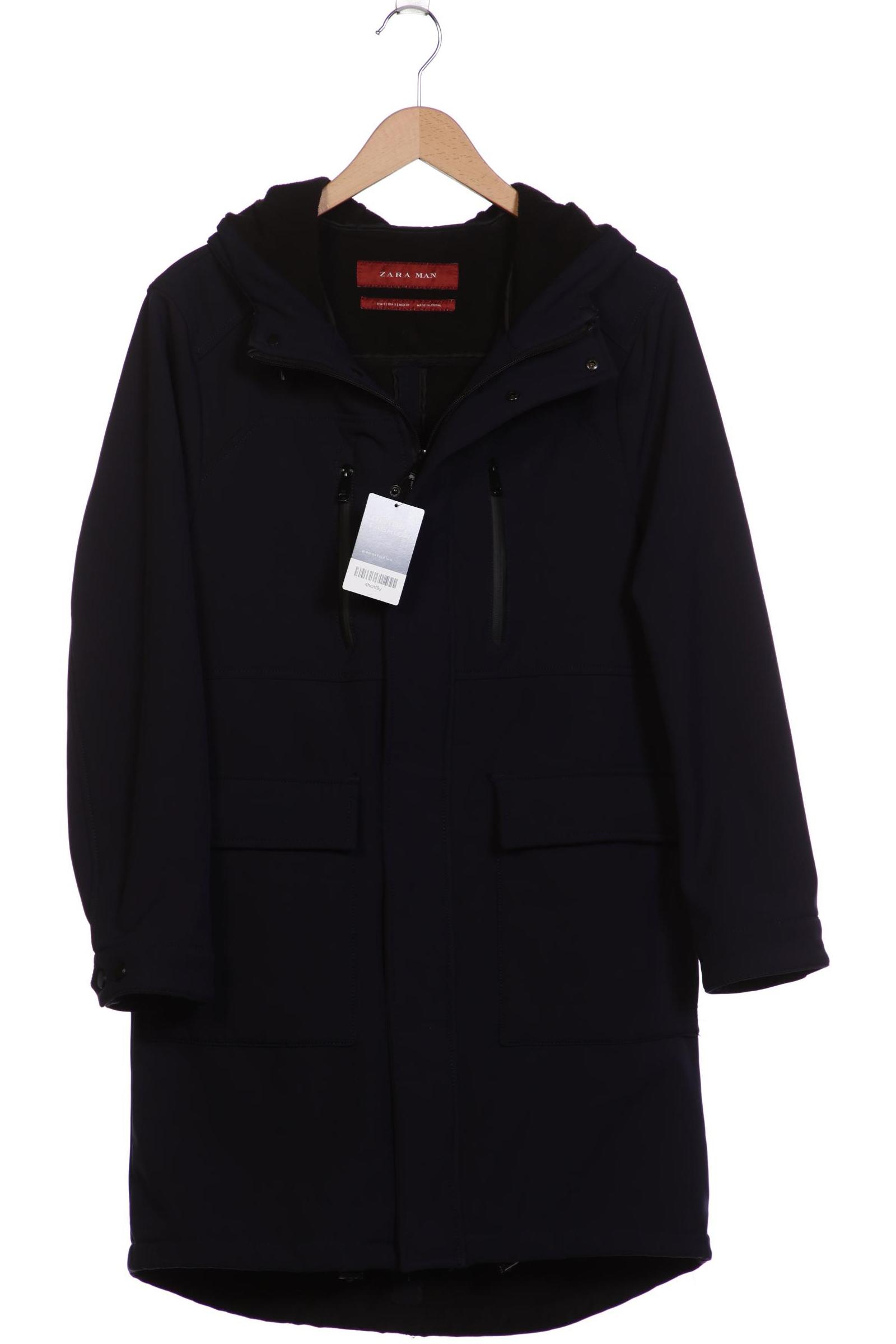 

Zara Herren Mantel, marineblau, Gr. 46