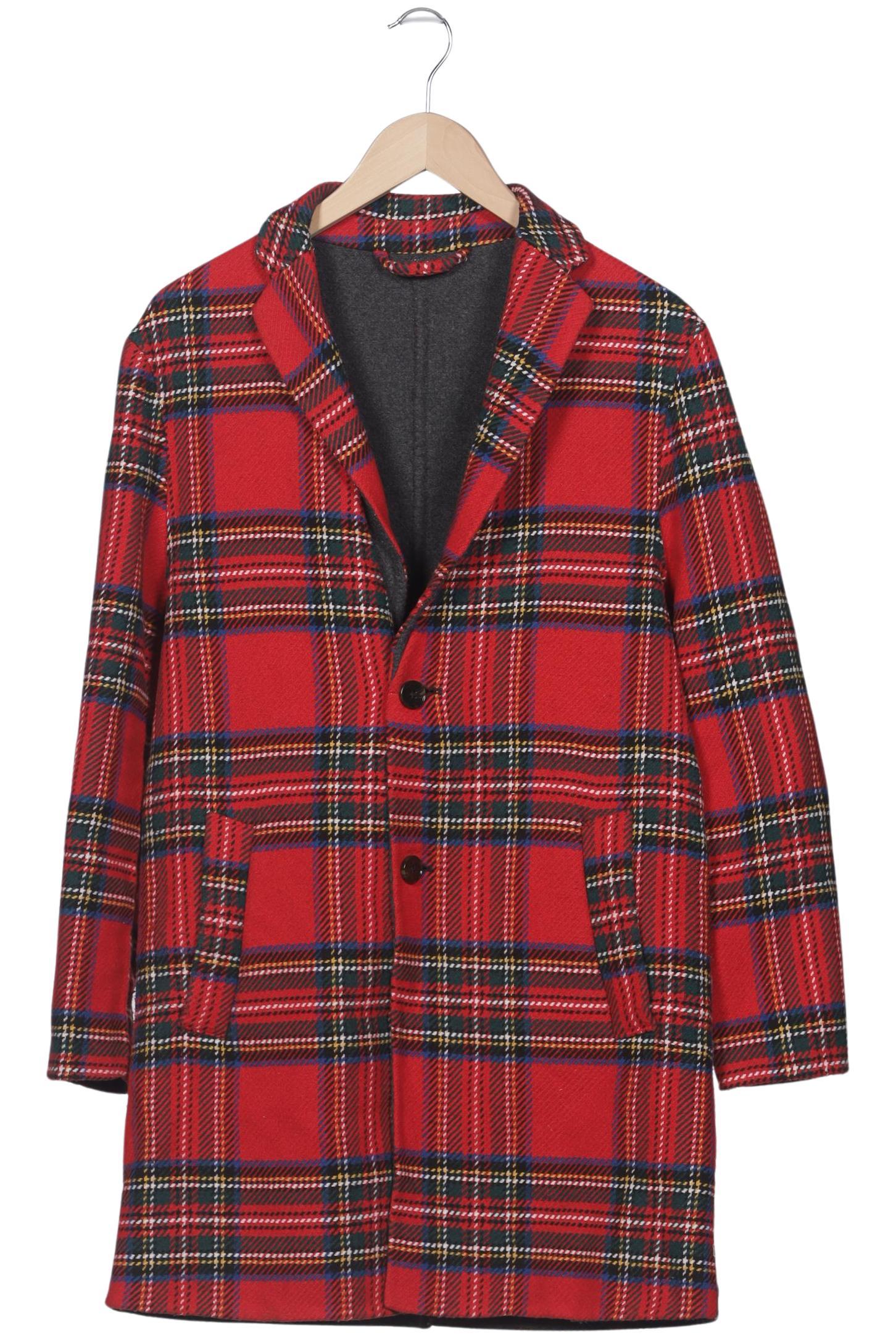 Thumbnail - Zara Herren Mantel, rot, Gr. 48