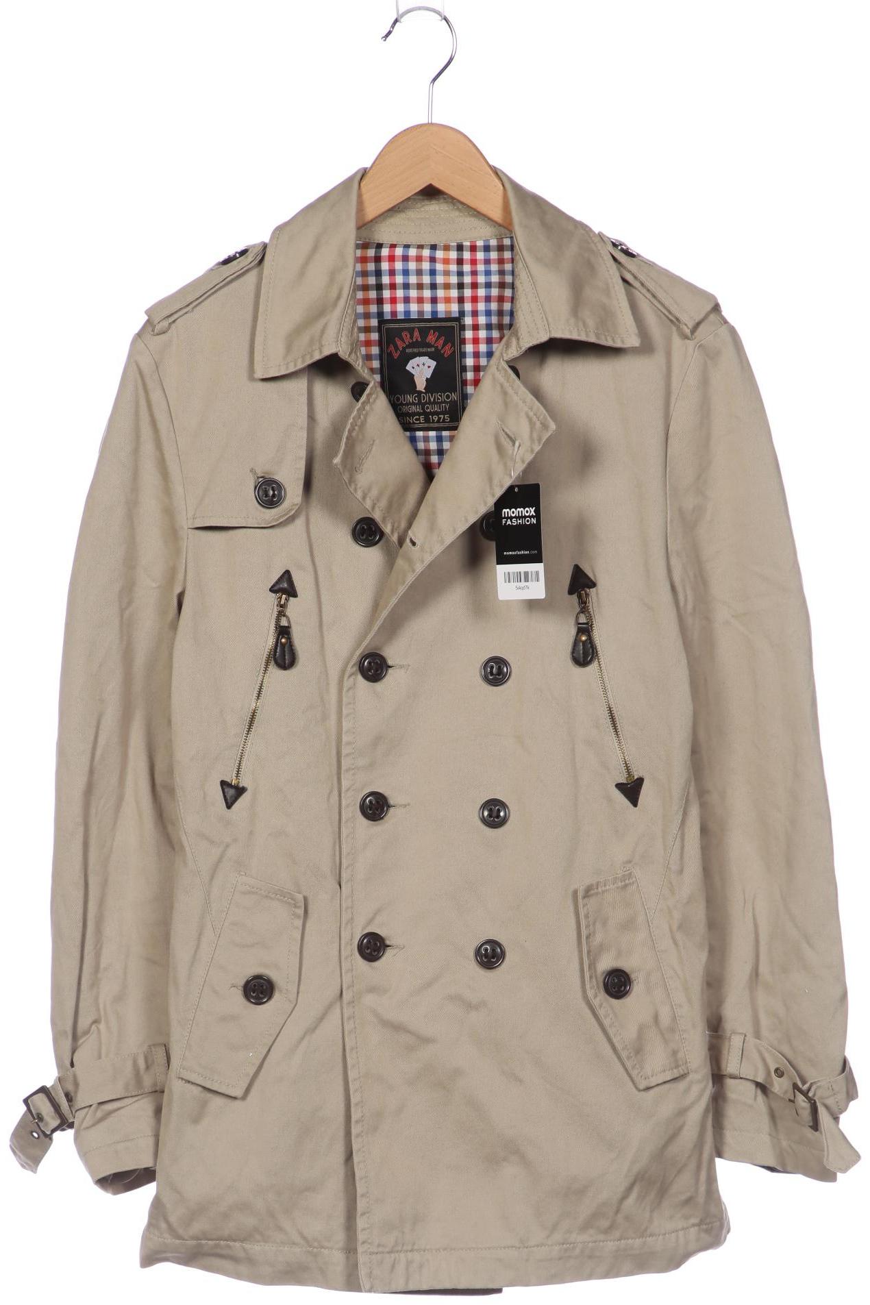 

ZARA Herren Mantel, beige