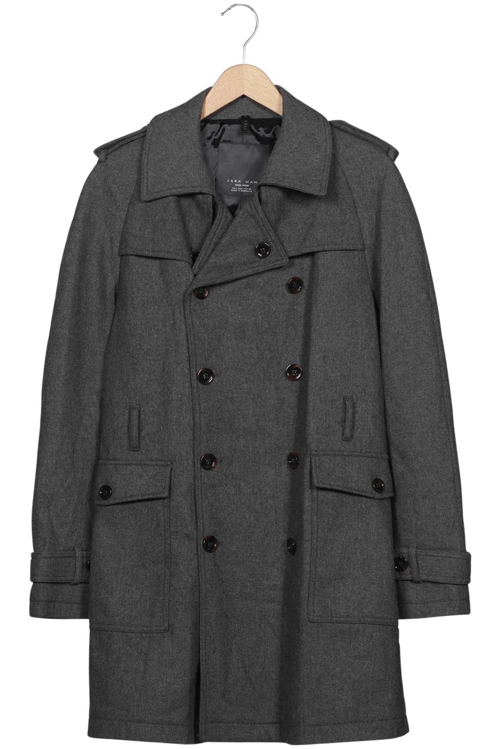 

Zara Herren Mantel, grau, Gr. 52
