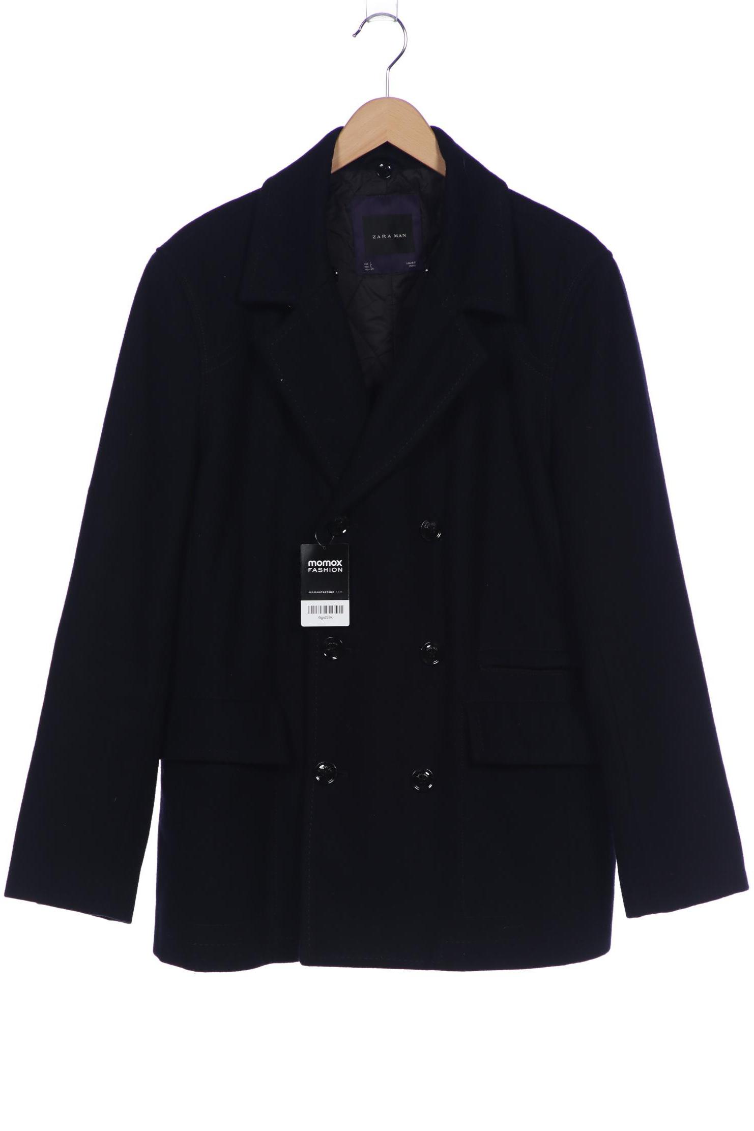 

Zara Herren Mantel, marineblau, Gr. 52