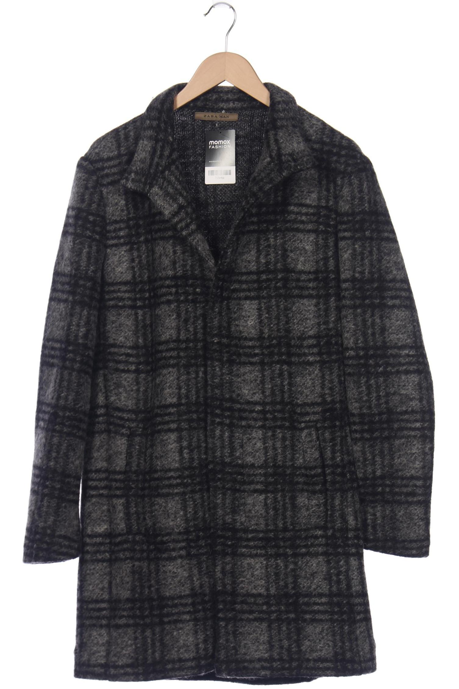 

ZARA Herren Mantel, grau