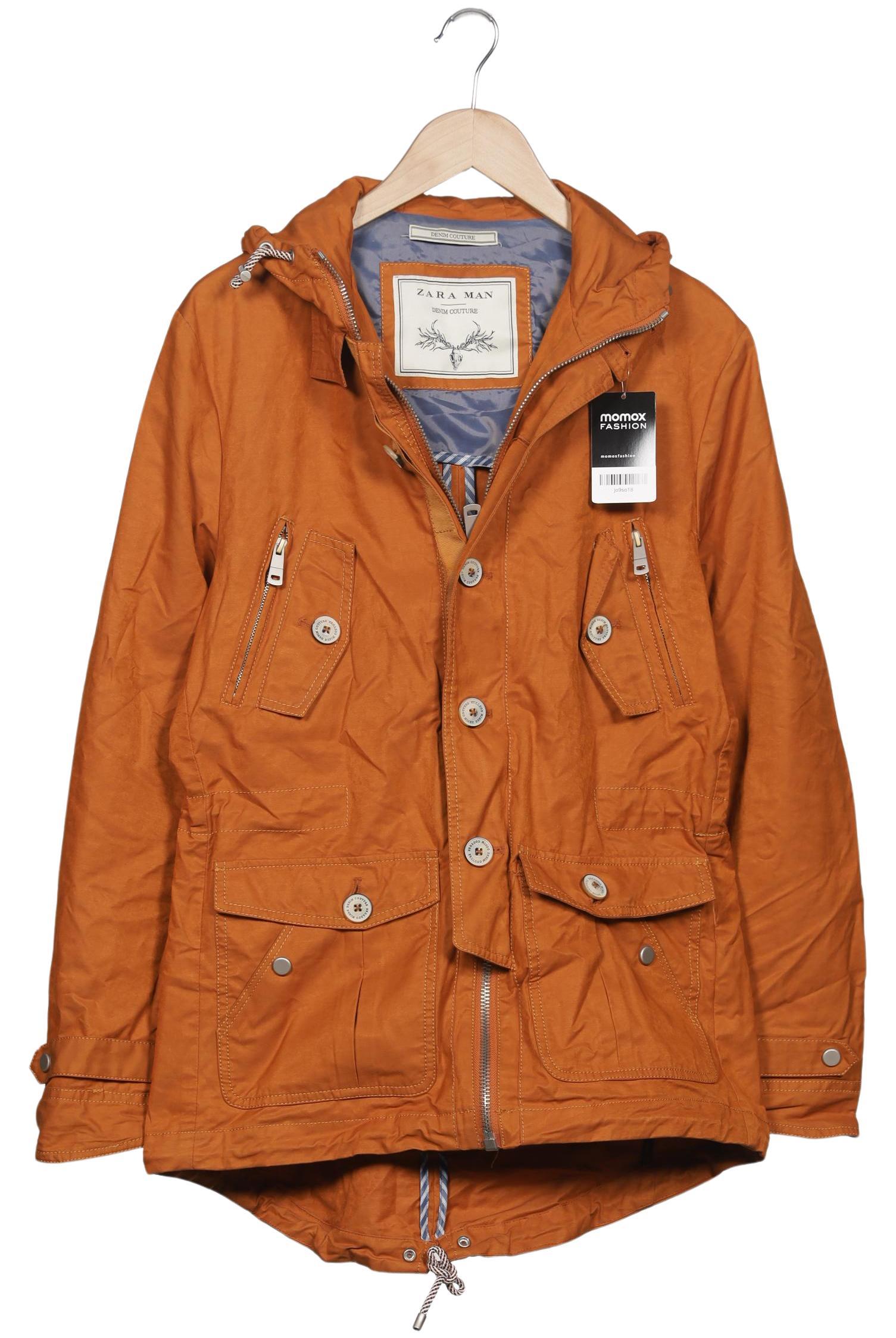 

Zara Herren Mantel, orange, Gr. 52