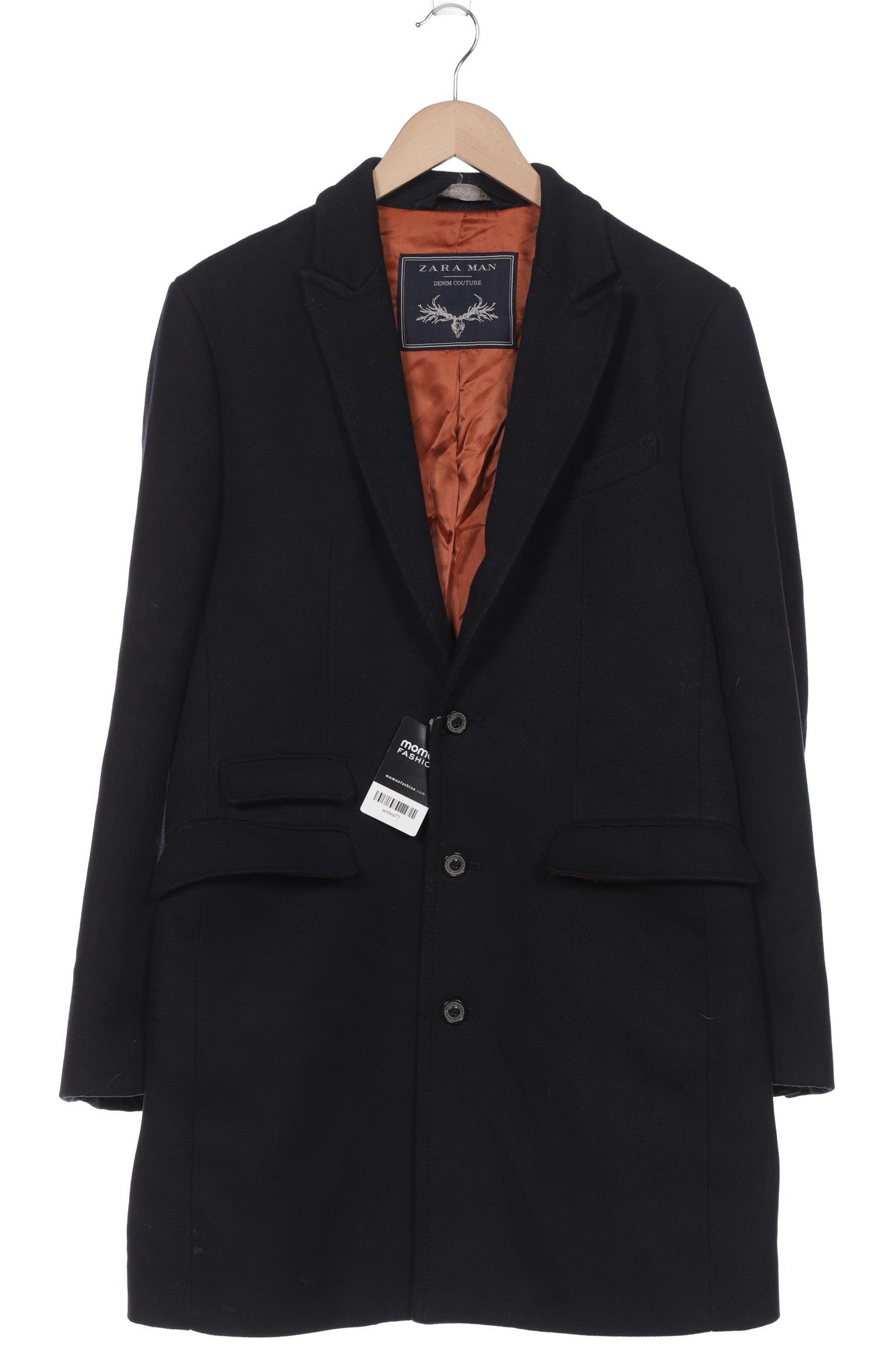 

ZARA Herren Mantel, marineblau