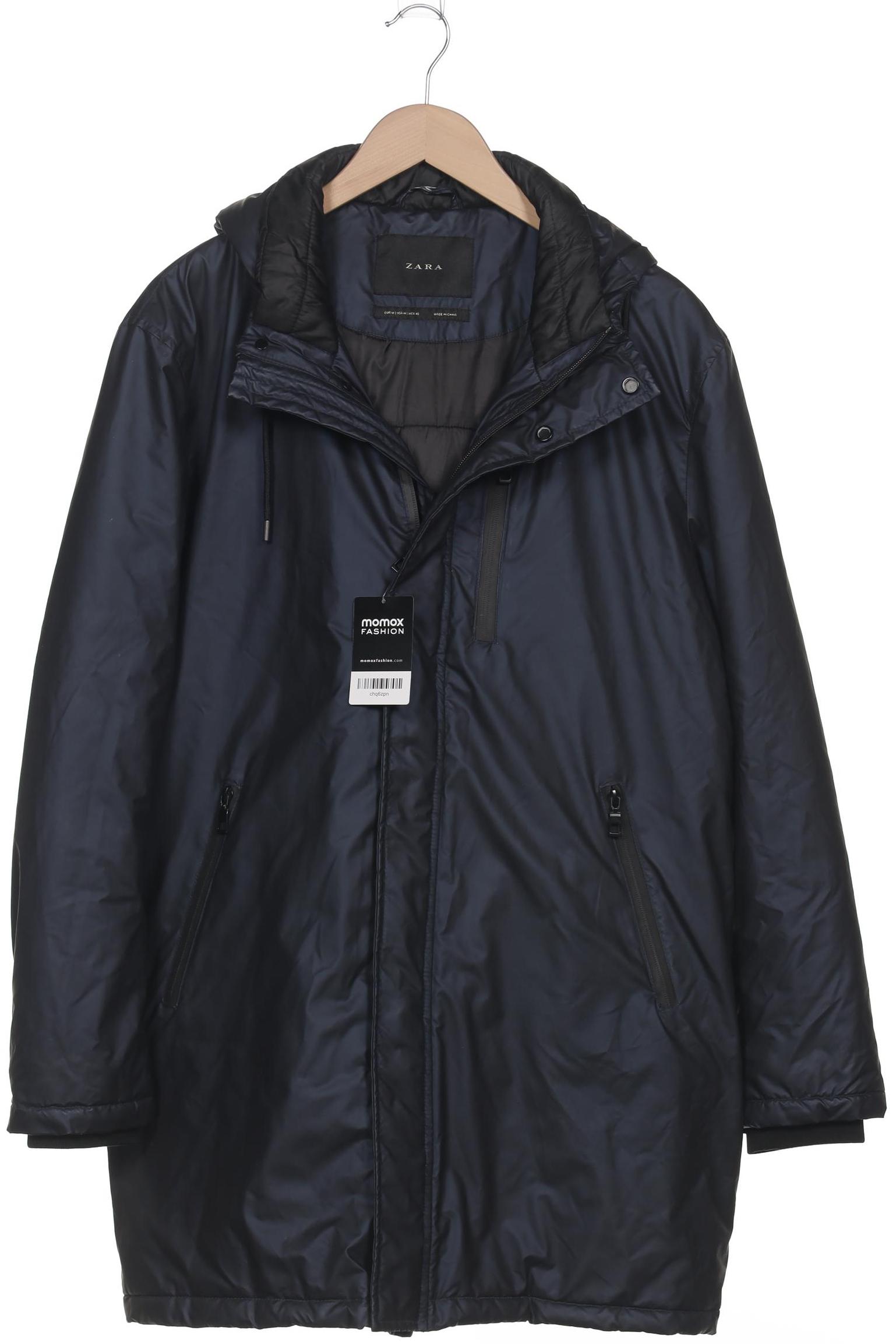 

Zara Herren Mantel, marineblau, Gr. 48