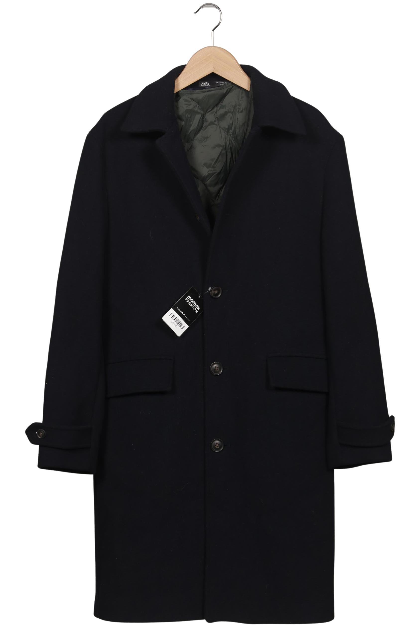 

Zara Herren Mantel, marineblau, Gr. 46
