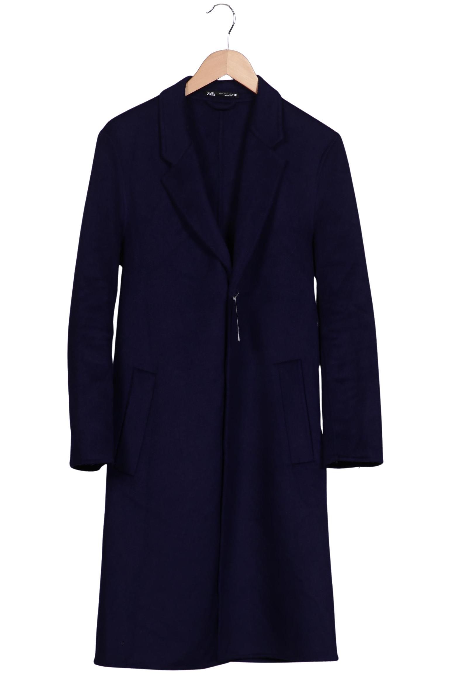 

Zara Herren Mantel, marineblau, Gr. 46