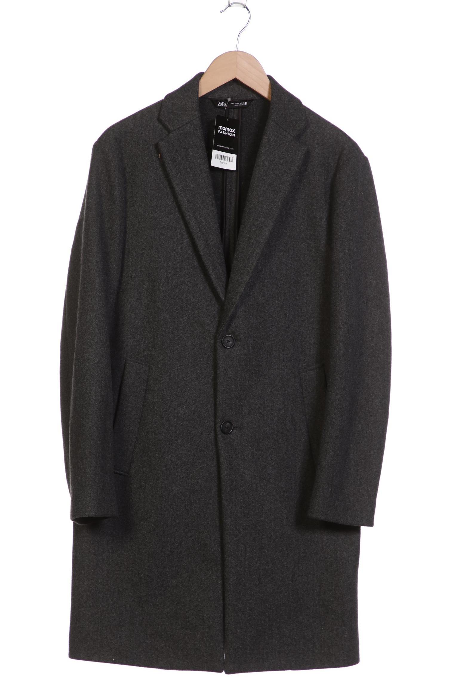 Thumbnail - Zara Herren Mantel, grau, Gr. 46