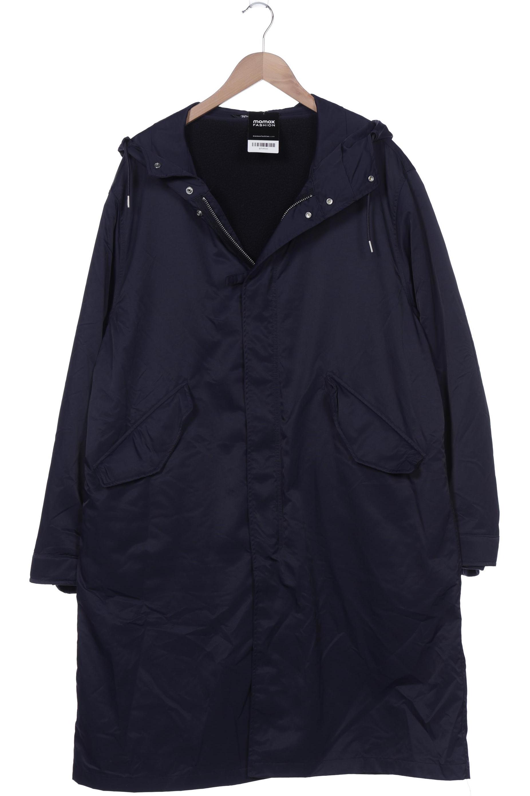 

Zara Herren Mantel, marineblau, Gr. 52
