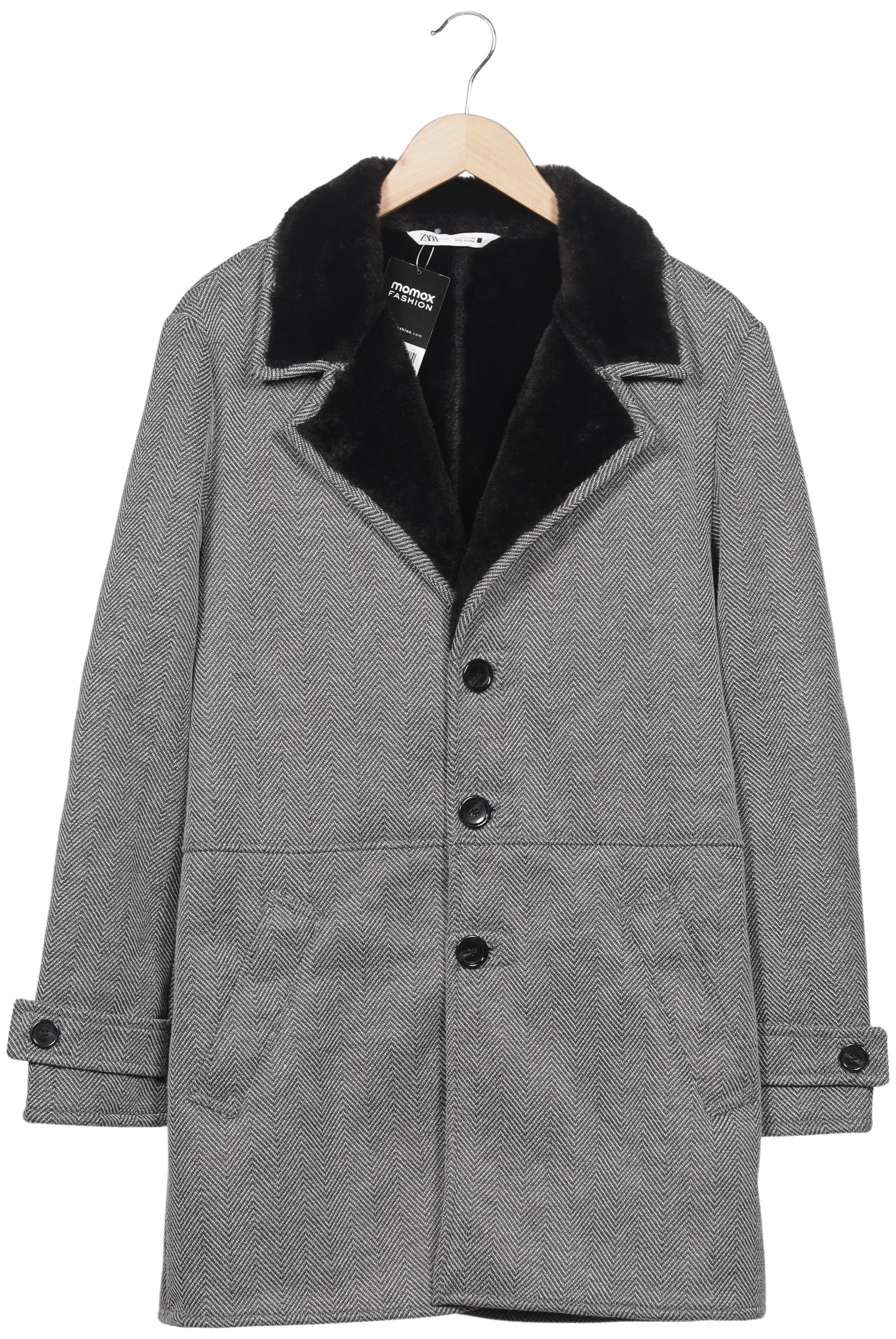 

Zara Herren Mantel, grau, Gr. 48