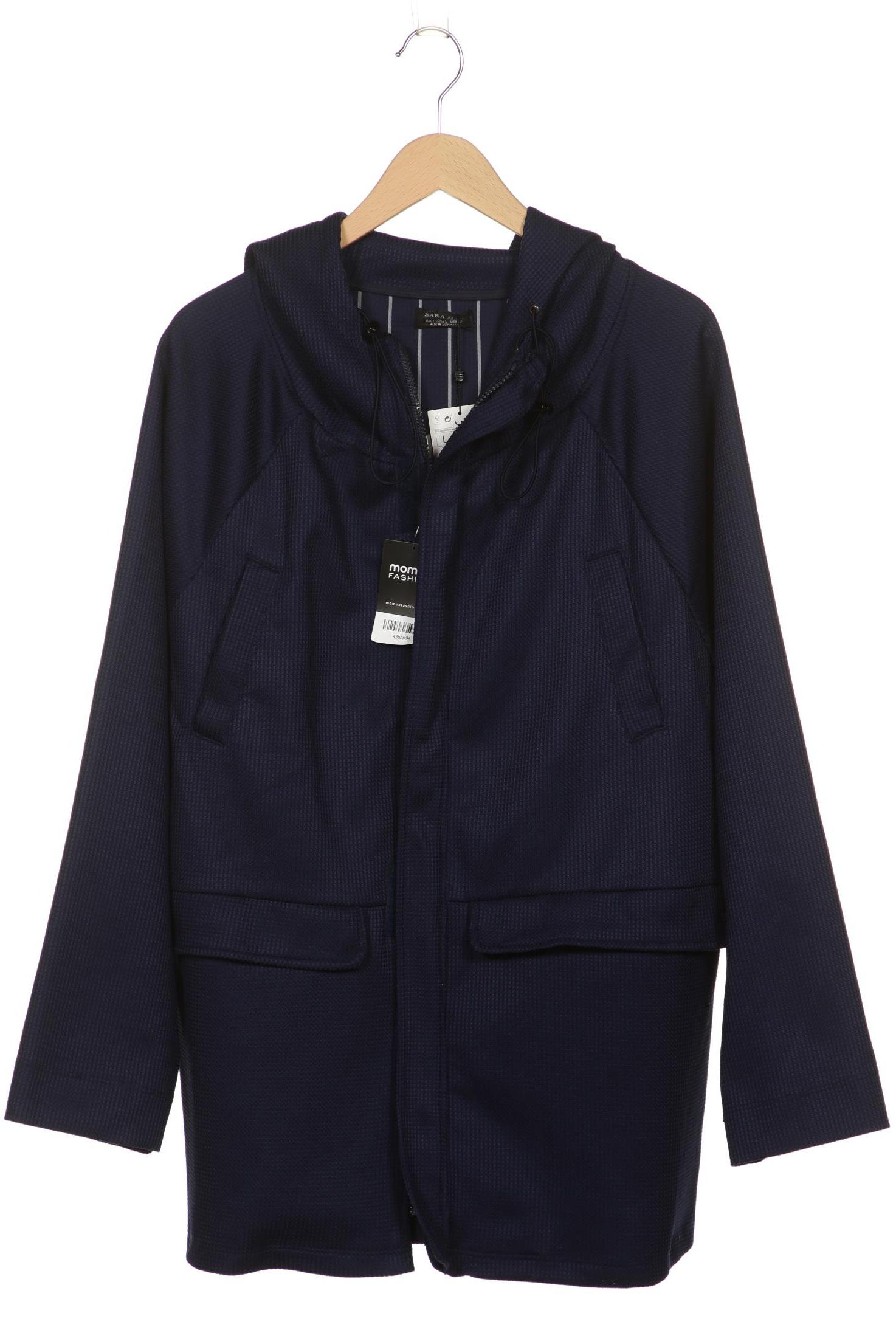 

Zara Herren Mantel, marineblau, Gr. 52